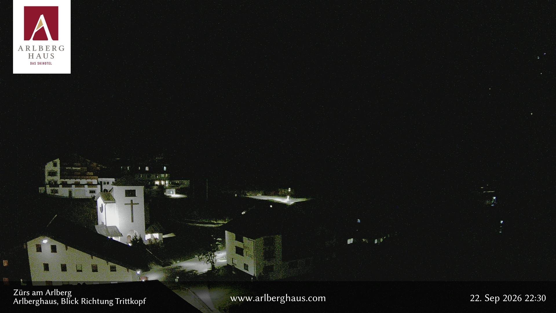 Archived image Webcam Arlberghaus at Zuers