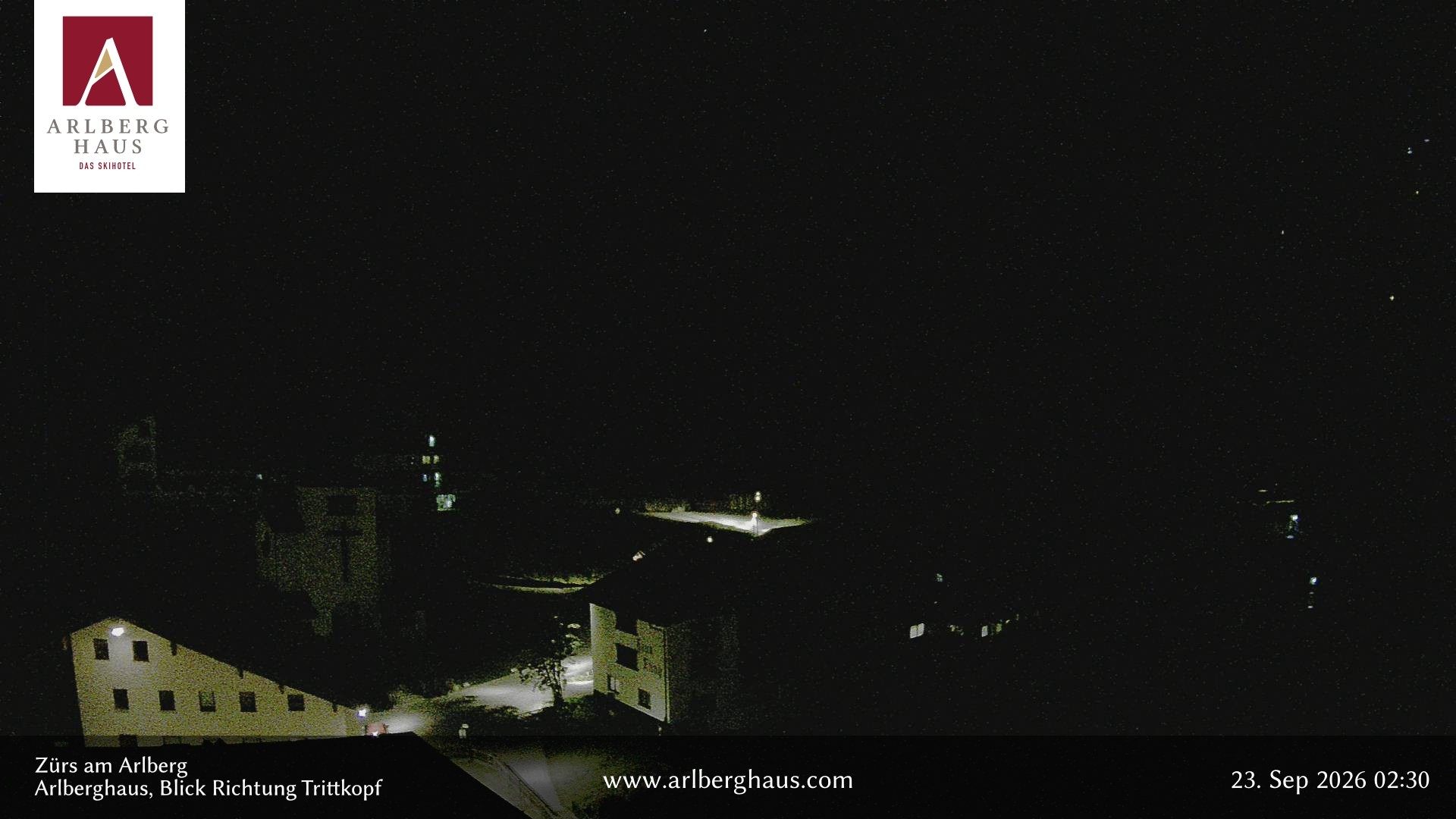 Archived image Webcam Arlberghaus at Zuers