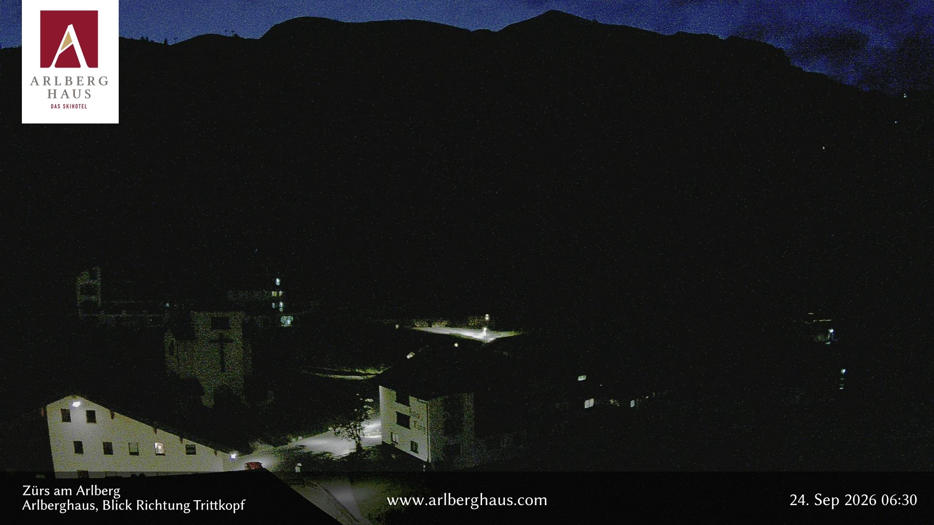 Archiv Foto Webcam Zürs: Hotel Arlberghaus