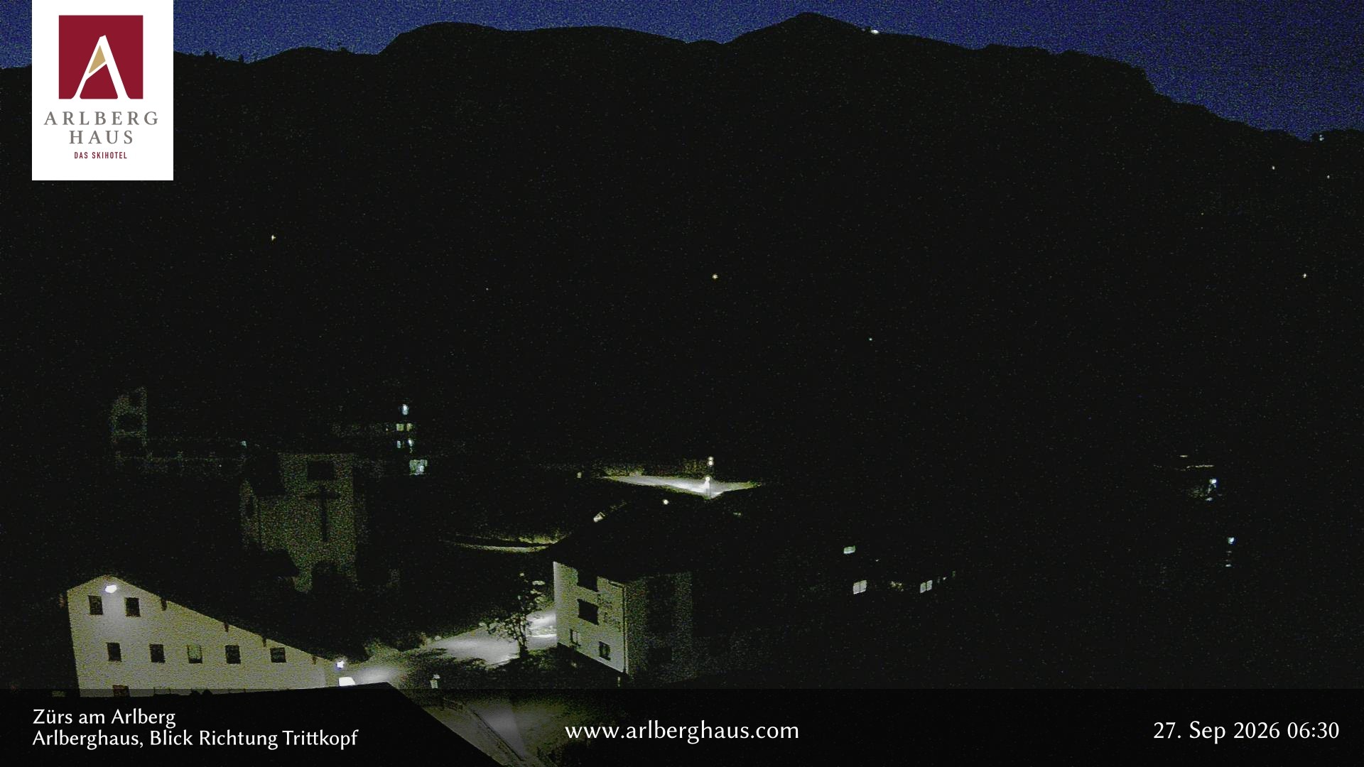 Archiv Foto Webcam Zürs: Hotel Arlberghaus