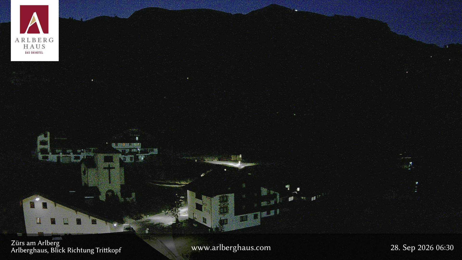 Archiv Foto Webcam Zürs: Hotel Arlberghaus