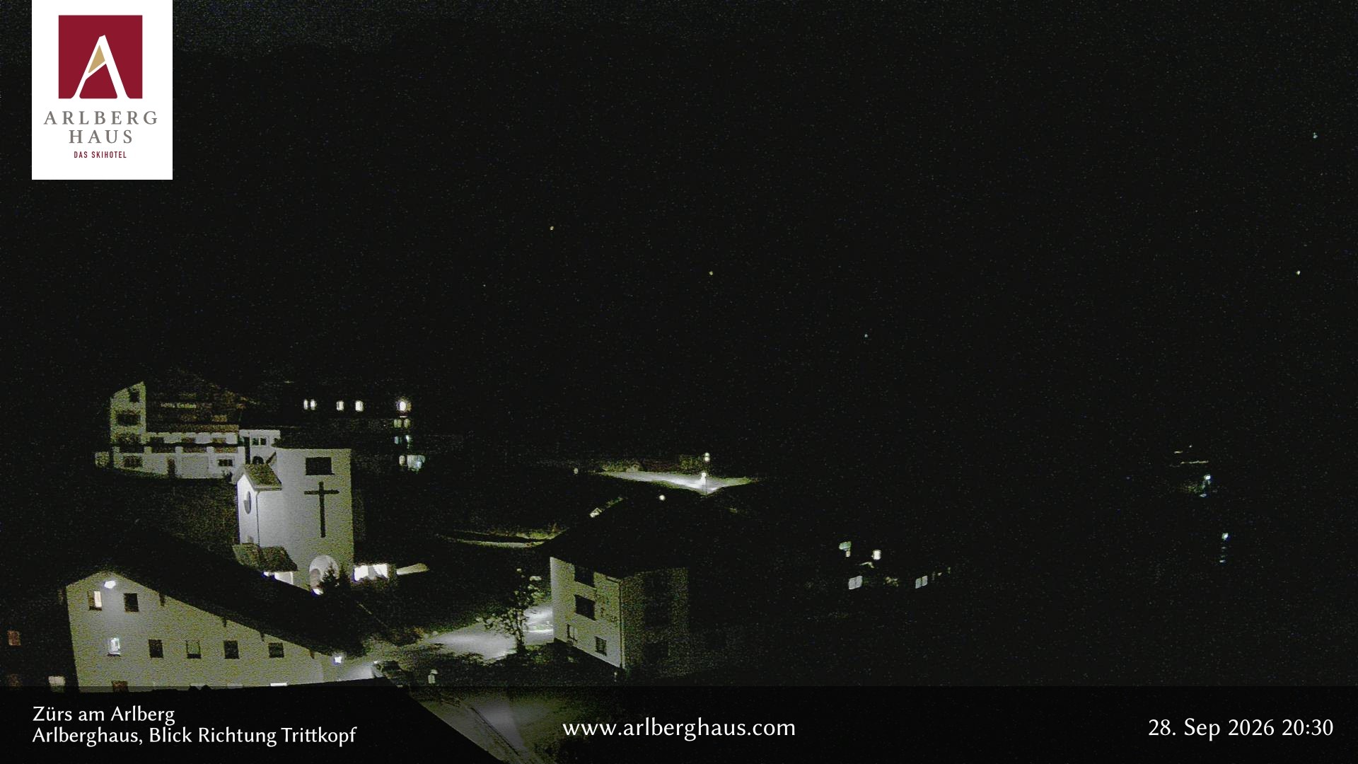 Archiv Foto Webcam Zürs: Hotel Arlberghaus