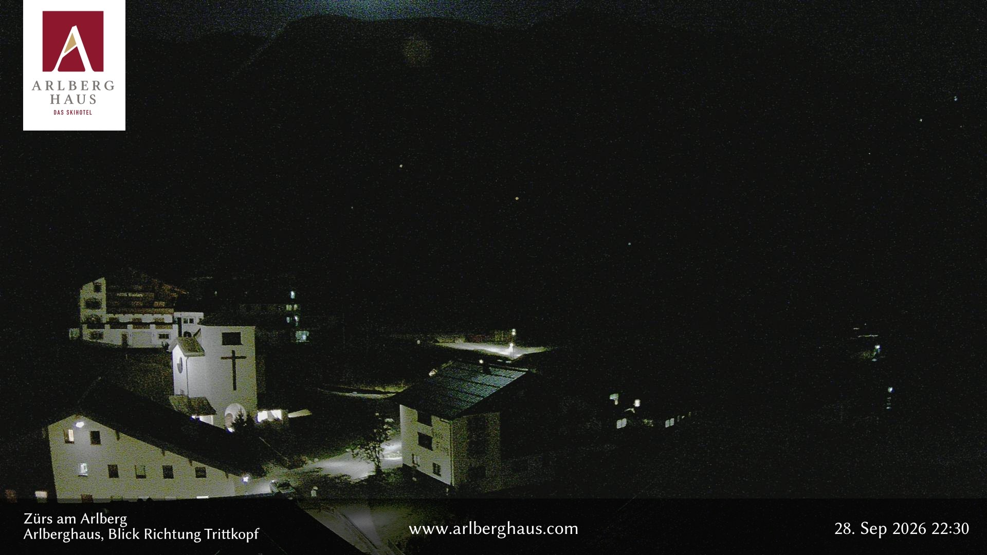 Archiv Foto Webcam Zürs: Hotel Arlberghaus