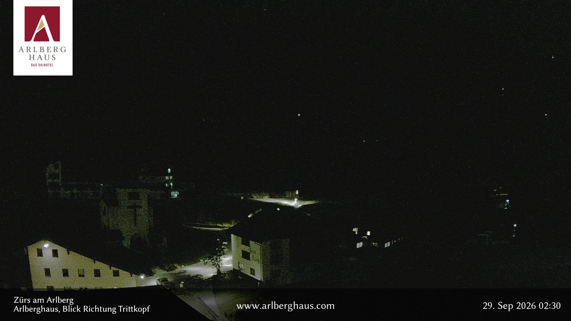 Archiv Foto Webcam Zürs: Hotel Arlberghaus
