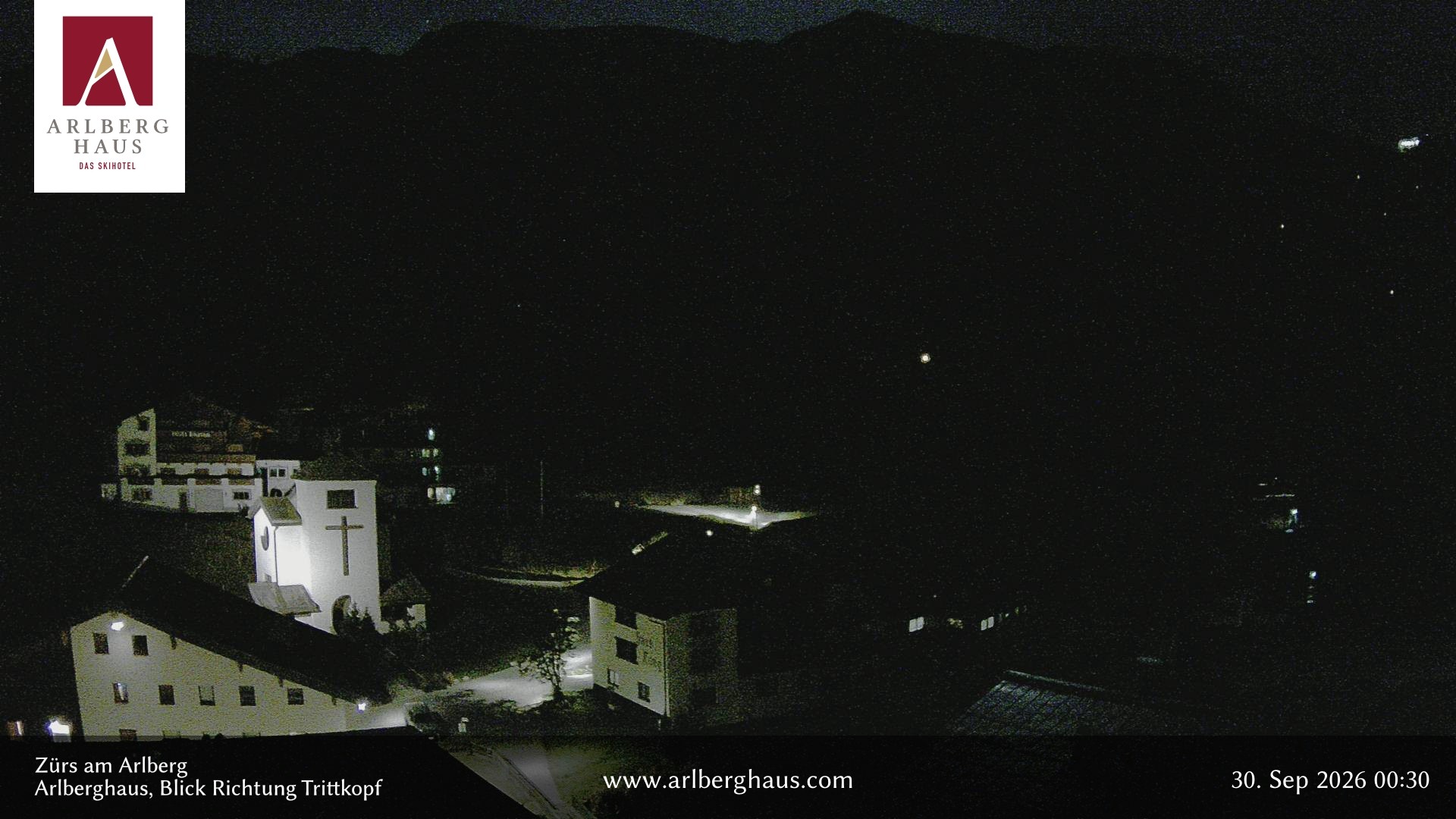 Archived image Webcam Arlberghaus at Zuers