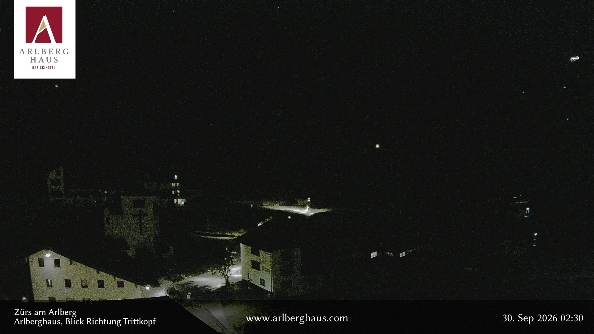 Archived image Webcam Arlberghaus at Zuers