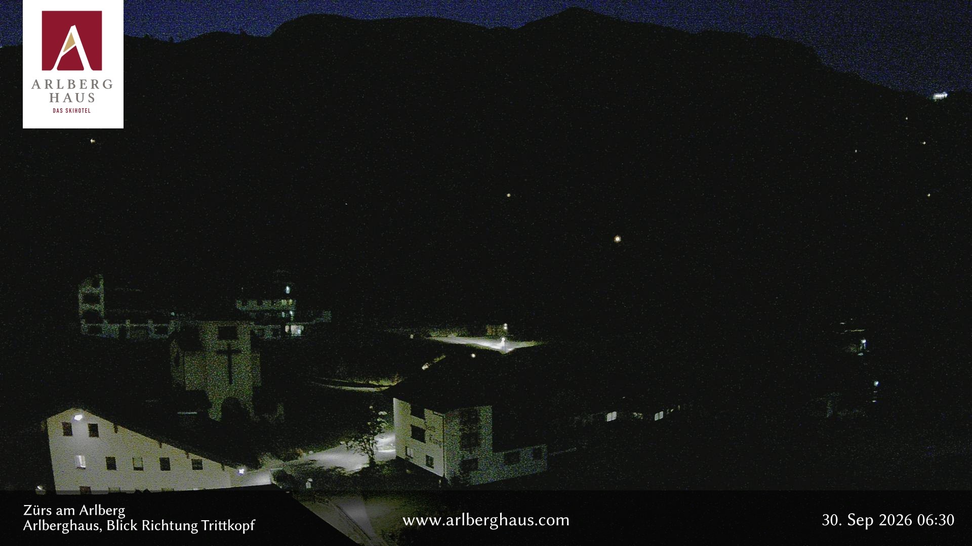 Archived image Webcam Arlberghaus at Zuers
