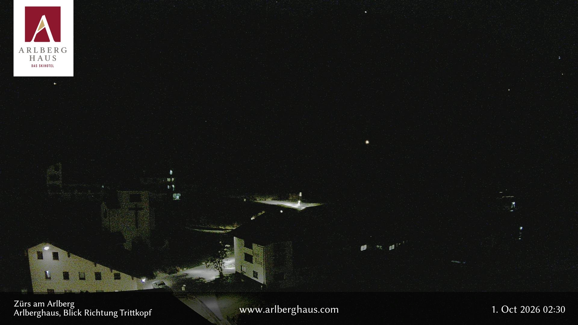 Archived image Webcam Arlberghaus at Zuers