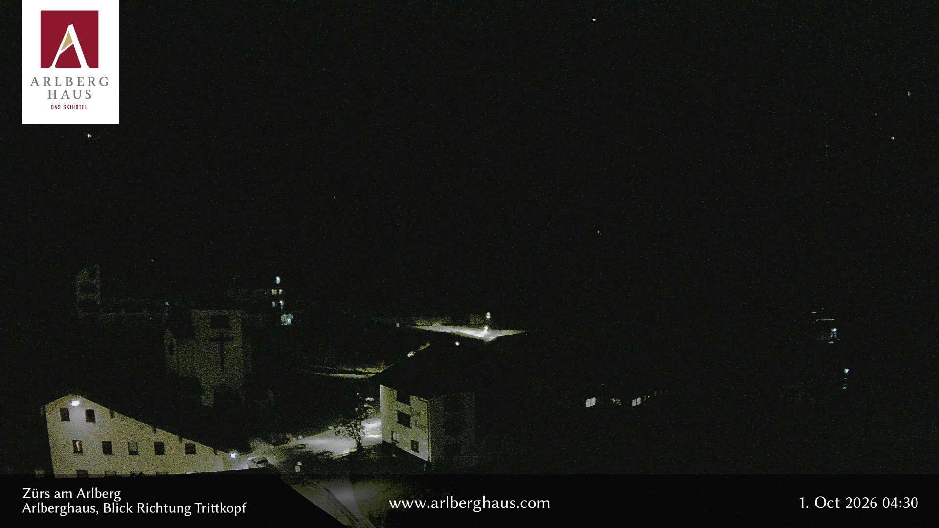 Archived image Webcam Arlberghaus at Zuers
