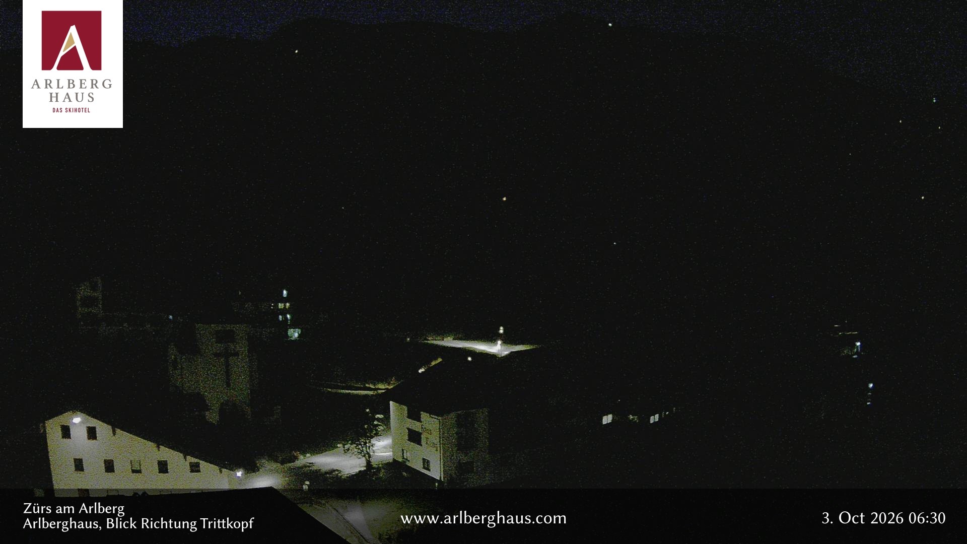 Archiv Foto Webcam Zürs: Hotel Arlberghaus