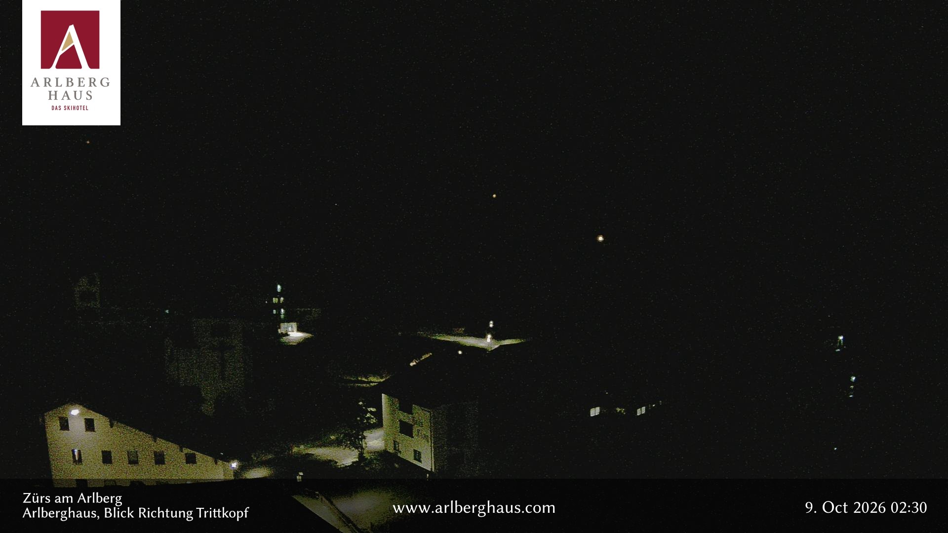 Archived image Webcam Arlberghaus at Zuers