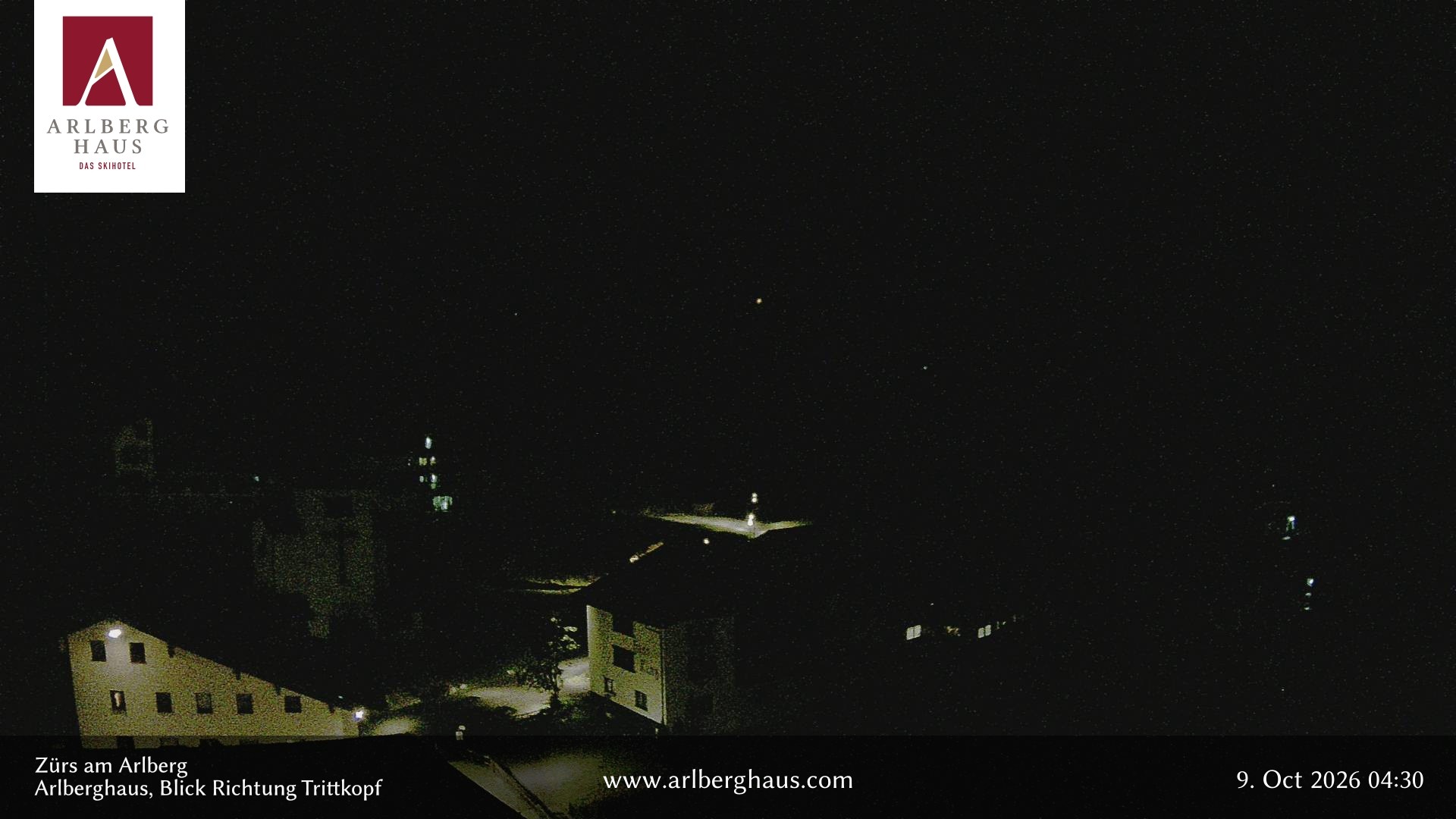 Archived image Webcam Arlberghaus at Zuers