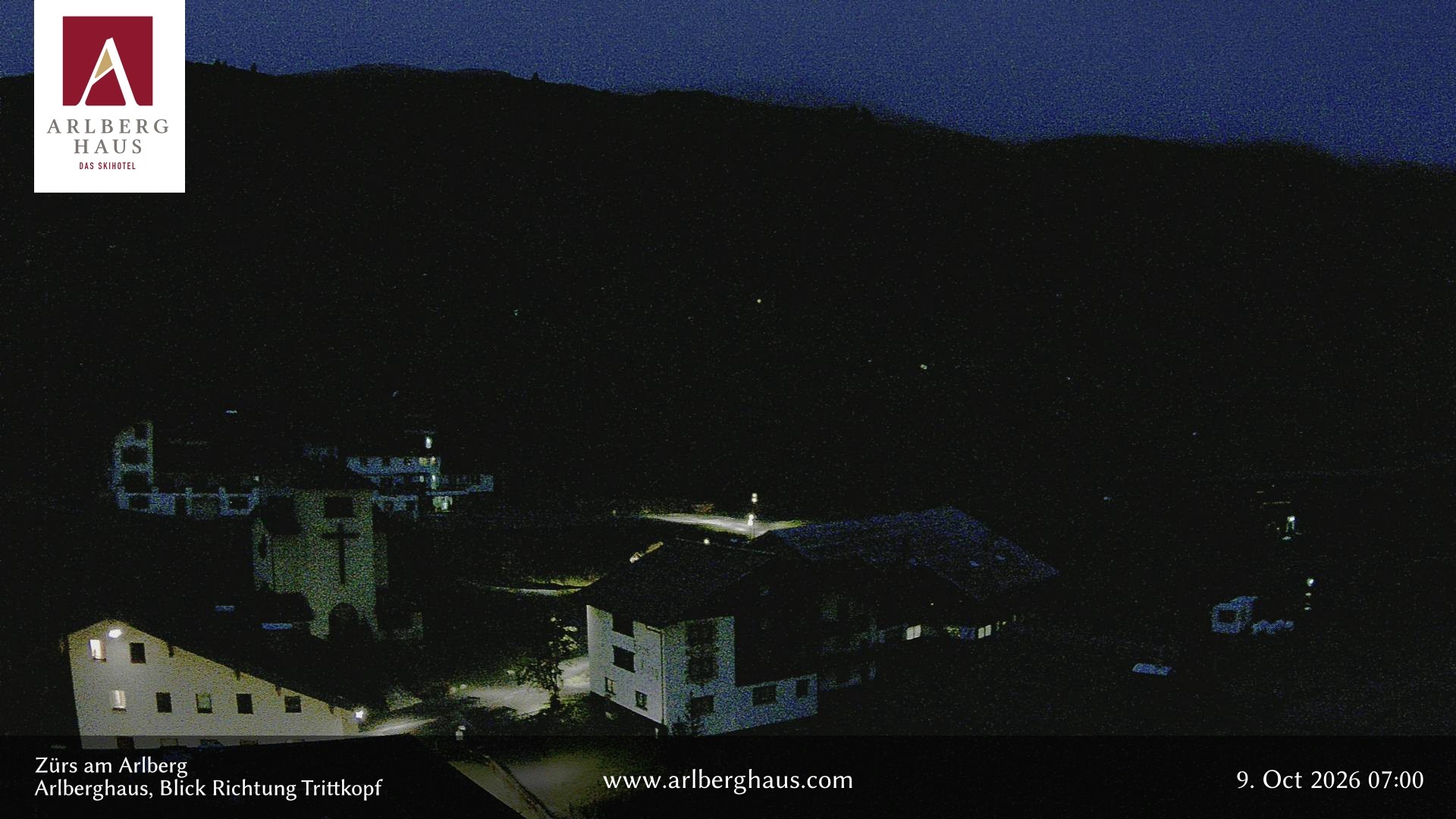 Archived image Webcam Arlberghaus at Zuers