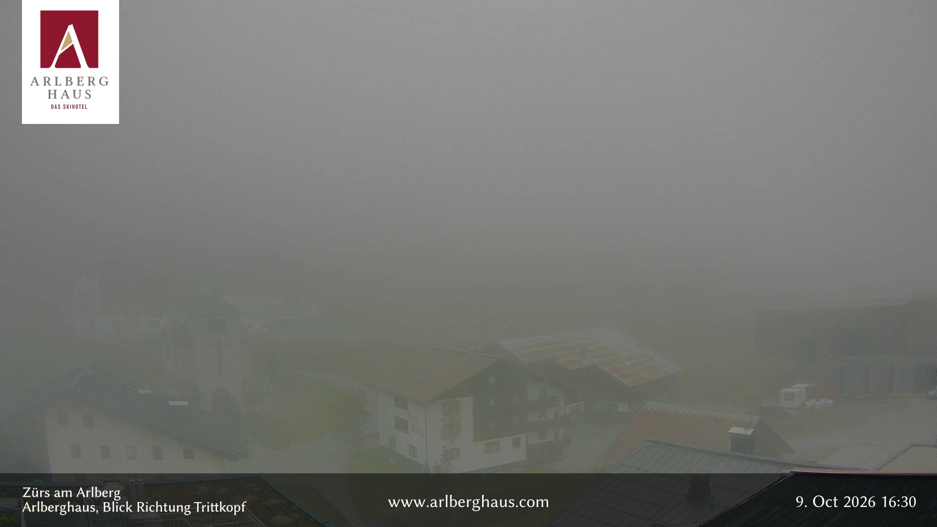 Archiv Foto Webcam Zürs: Hotel Arlberghaus