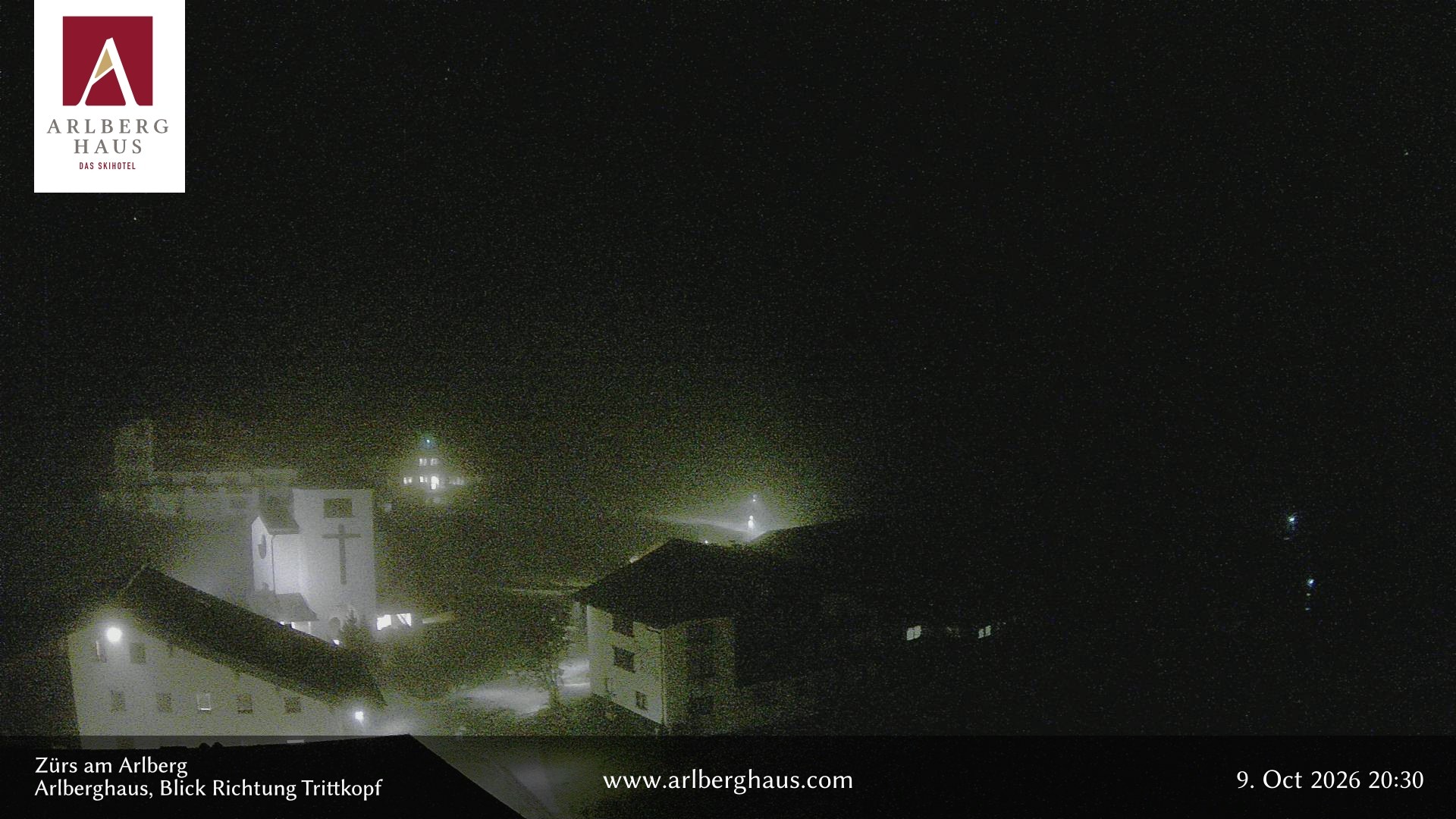Archiv Foto Webcam Zürs: Hotel Arlberghaus