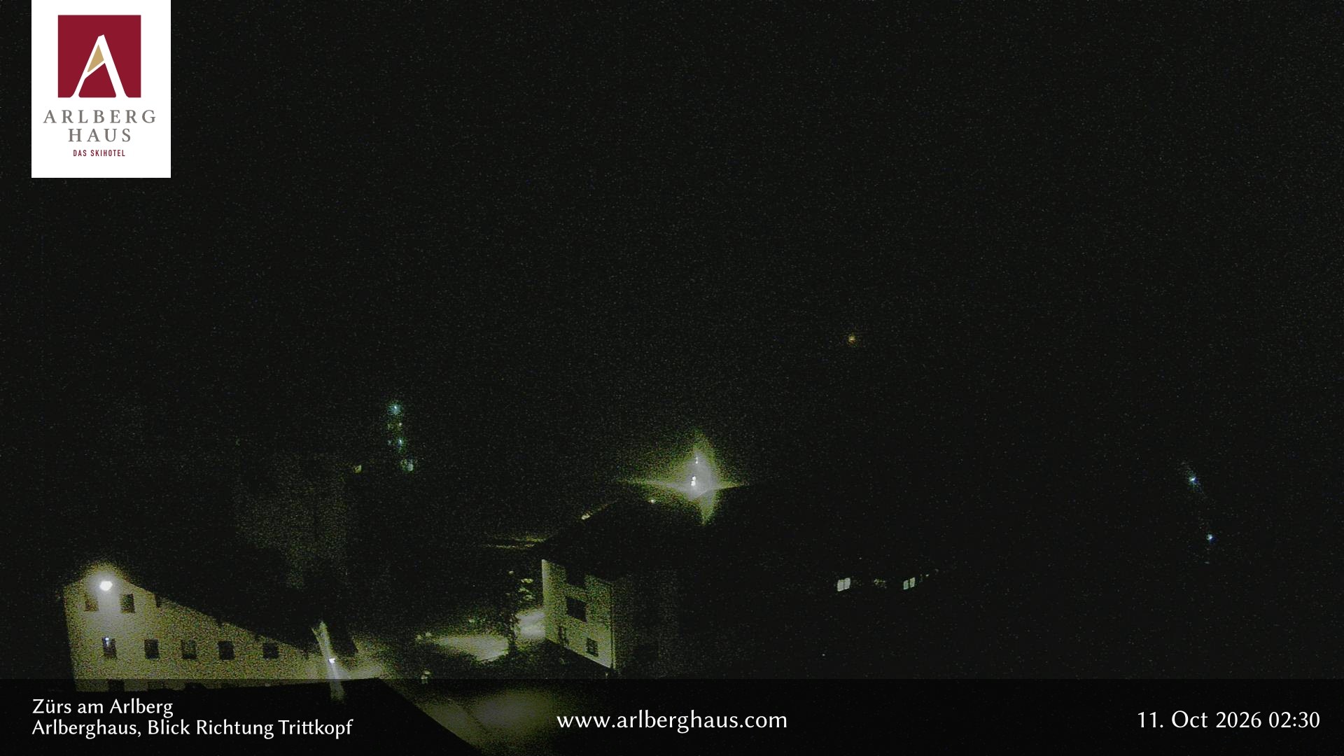 Archived image Webcam Arlberghaus at Zuers