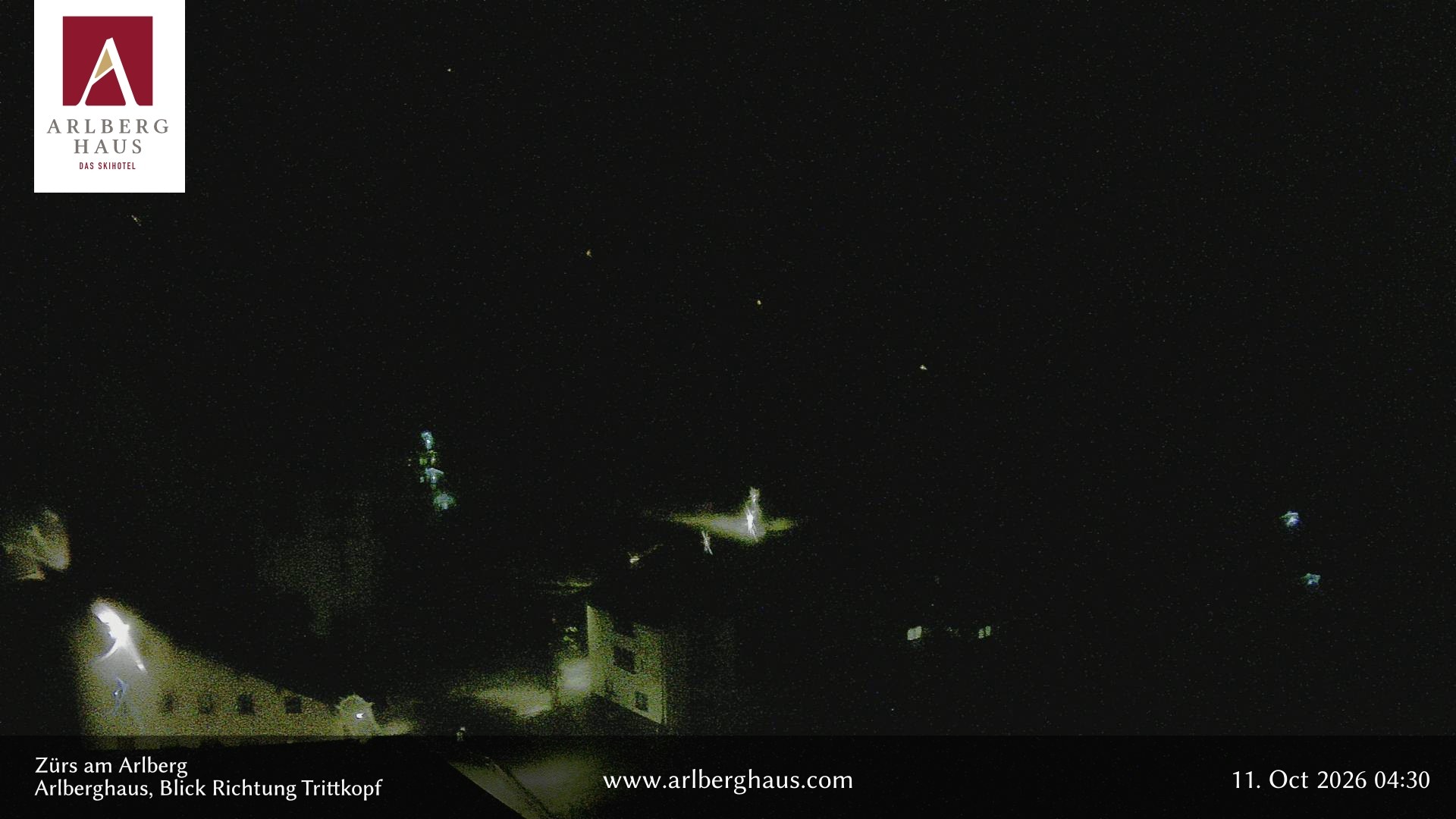 Archiv Foto Webcam Zürs: Hotel Arlberghaus