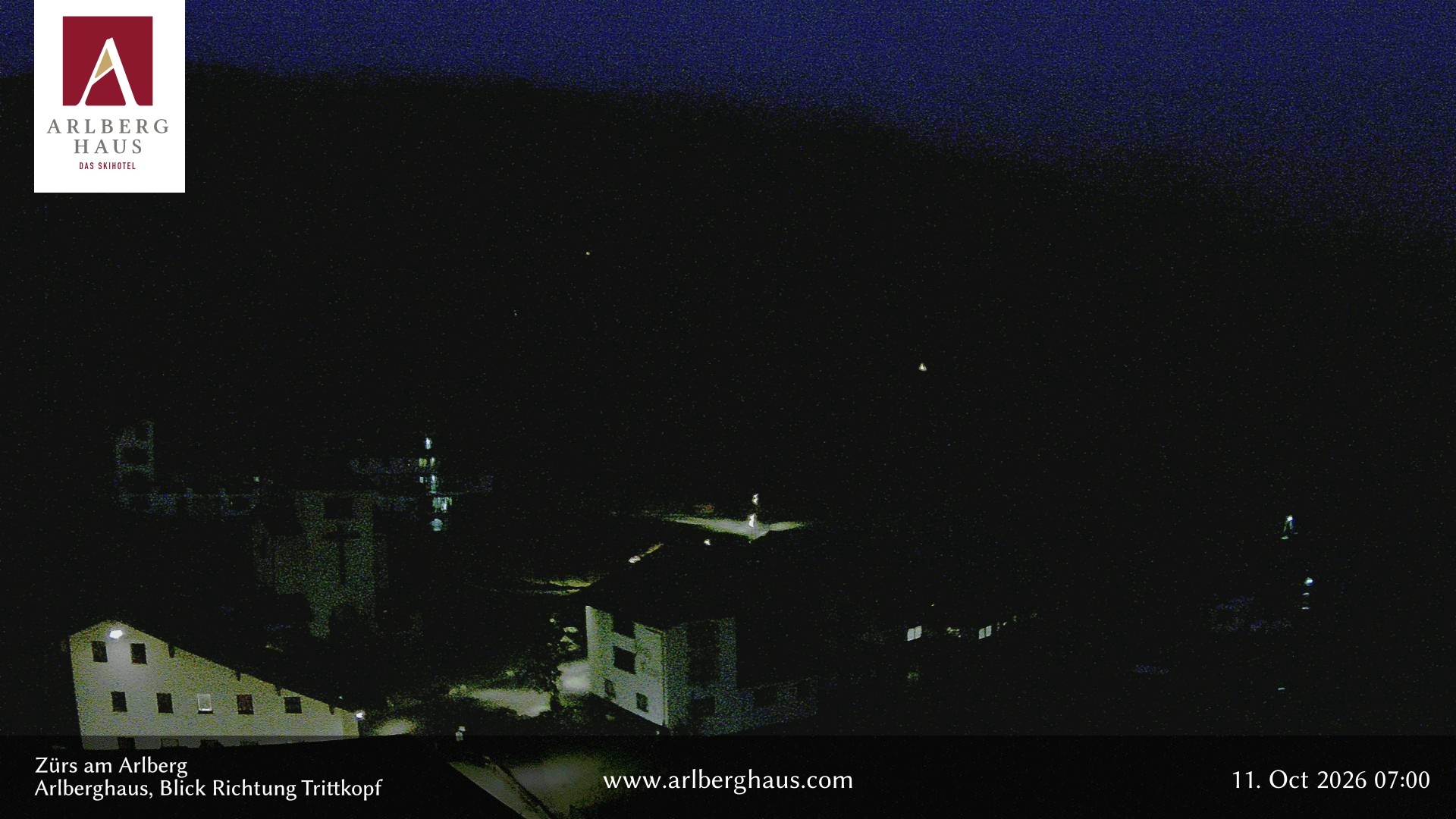 Archiv Foto Webcam Zürs: Hotel Arlberghaus