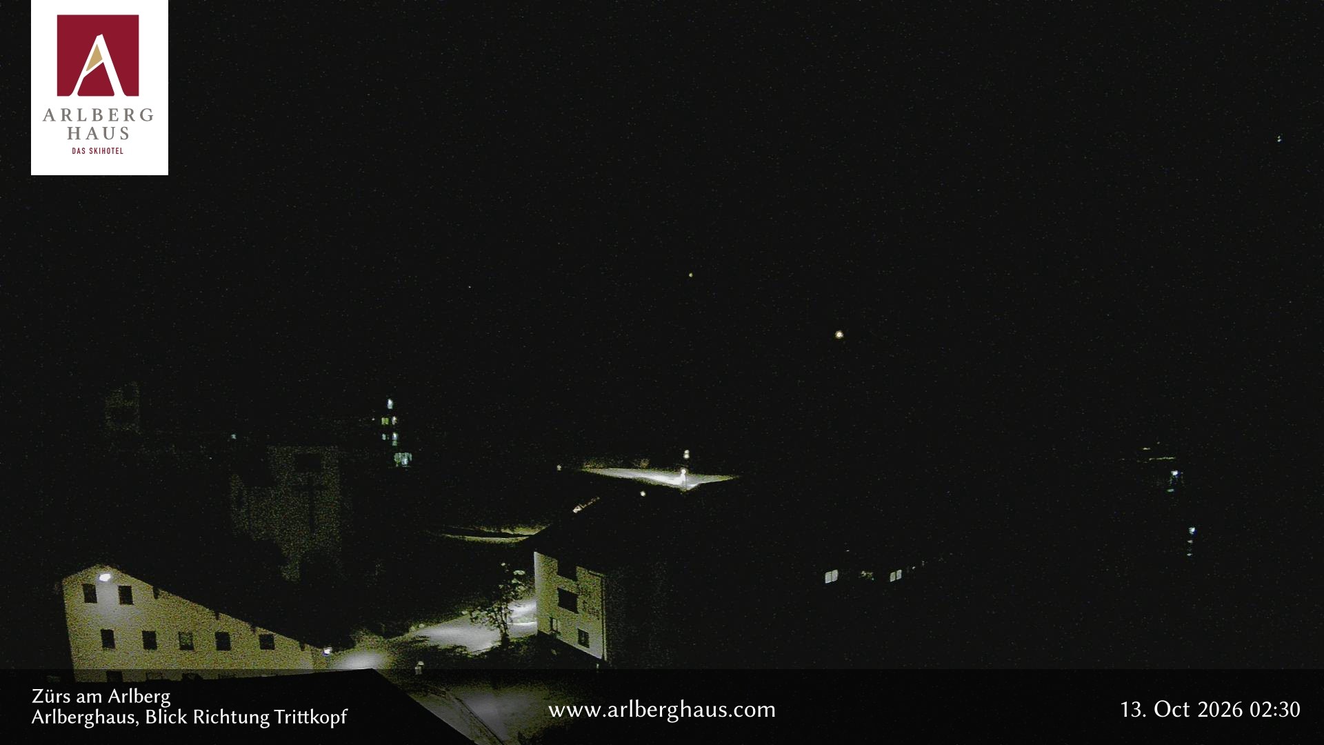 Archiv Foto Webcam Zürs: Hotel Arlberghaus