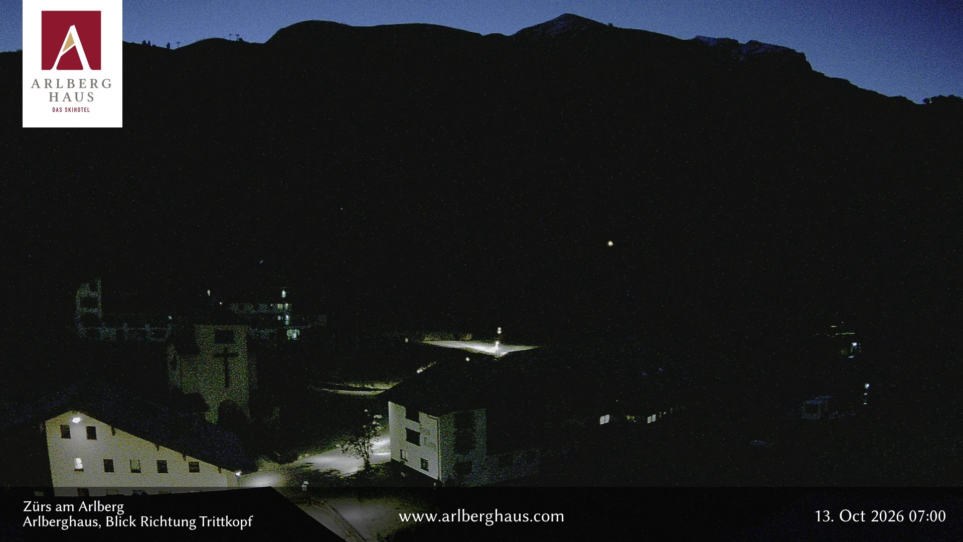Archiv Foto Webcam Zürs: Hotel Arlberghaus