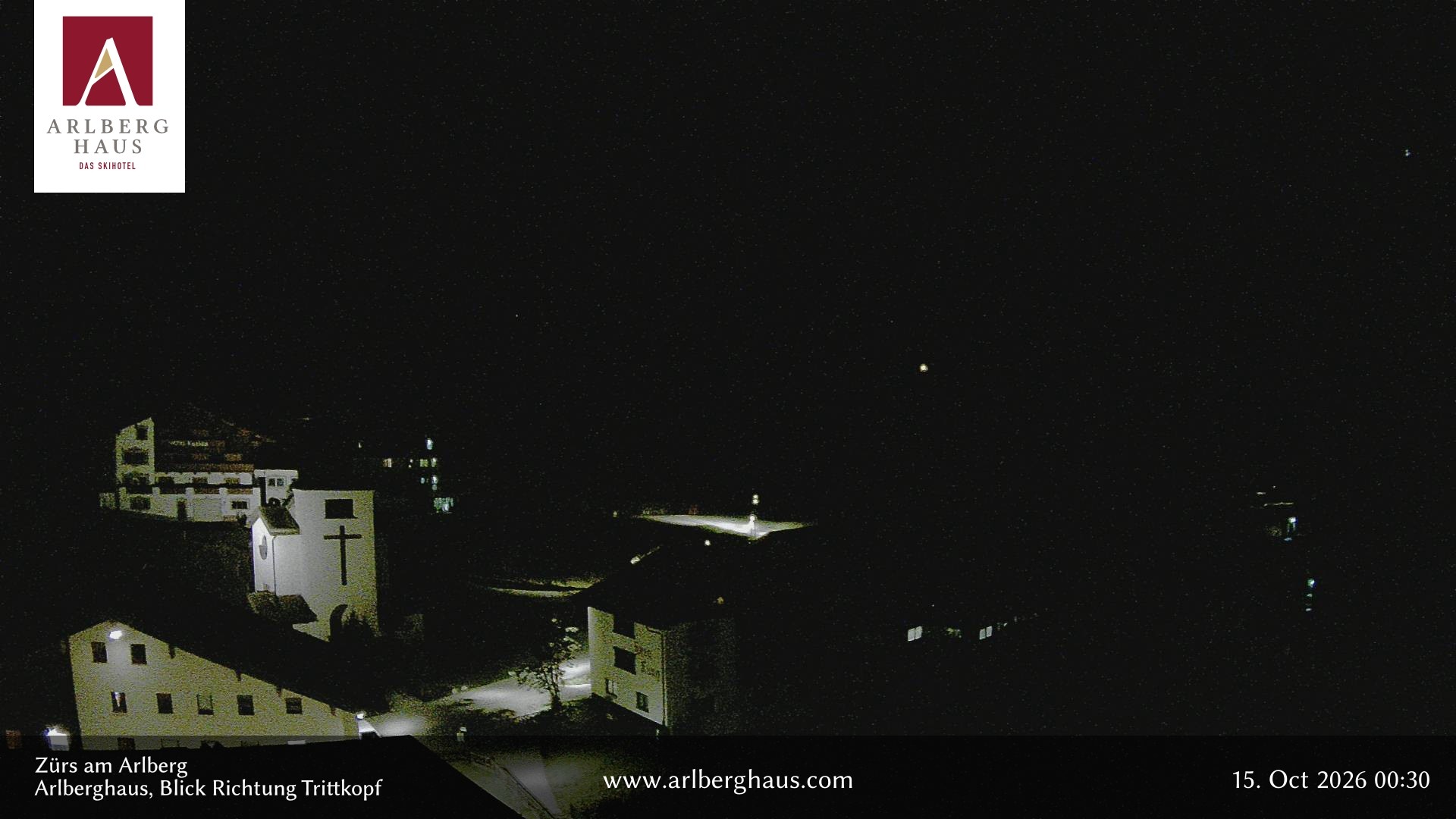 Archiv Foto Webcam Zürs: Hotel Arlberghaus