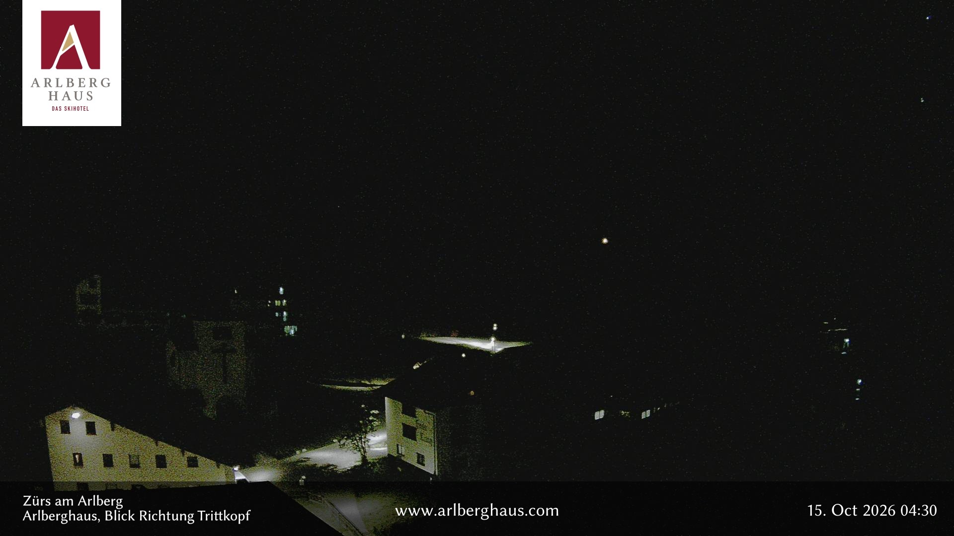 Archiv Foto Webcam Zürs: Hotel Arlberghaus