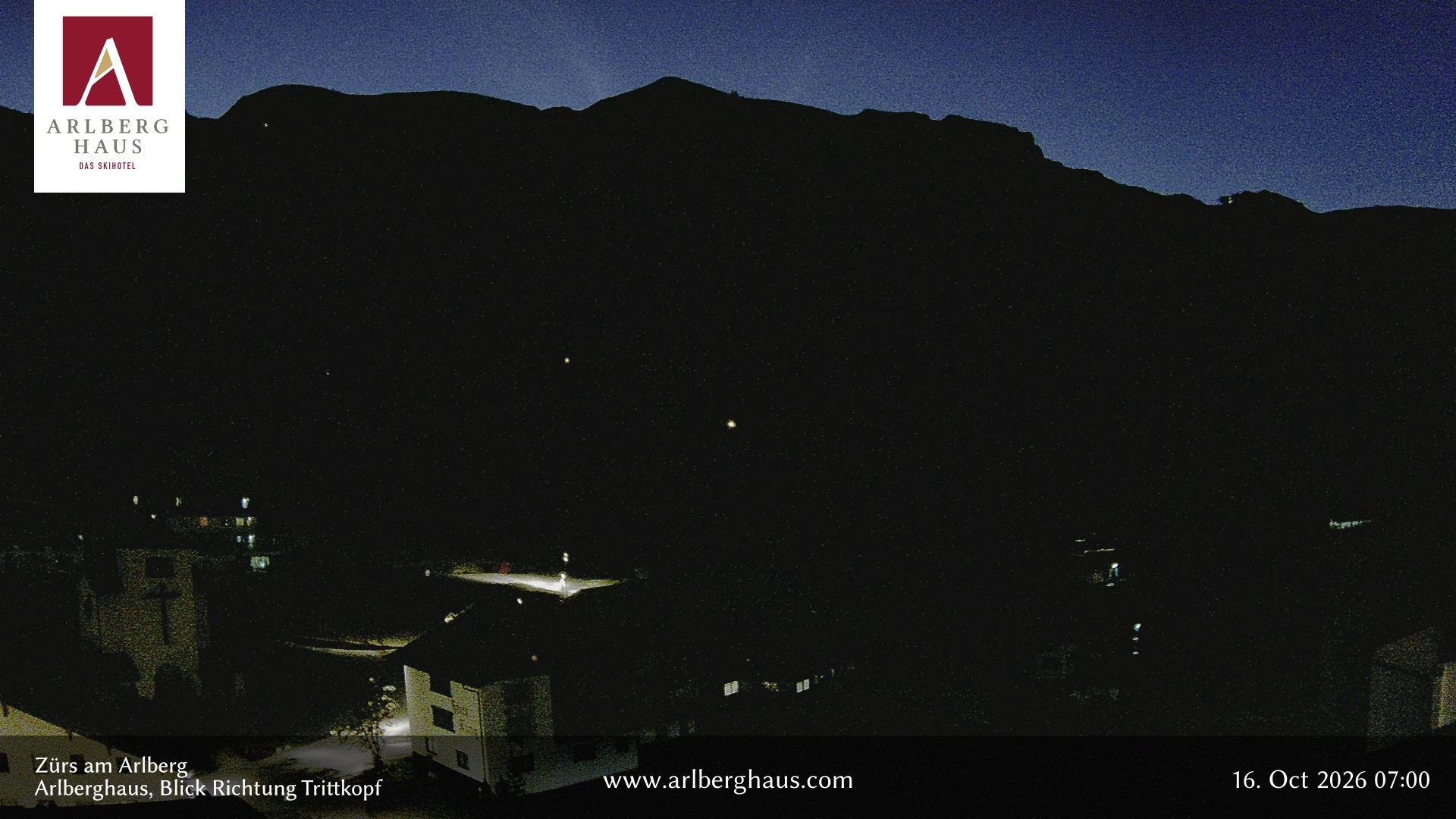 Archiv Foto Webcam Zürs: Hotel Arlberghaus