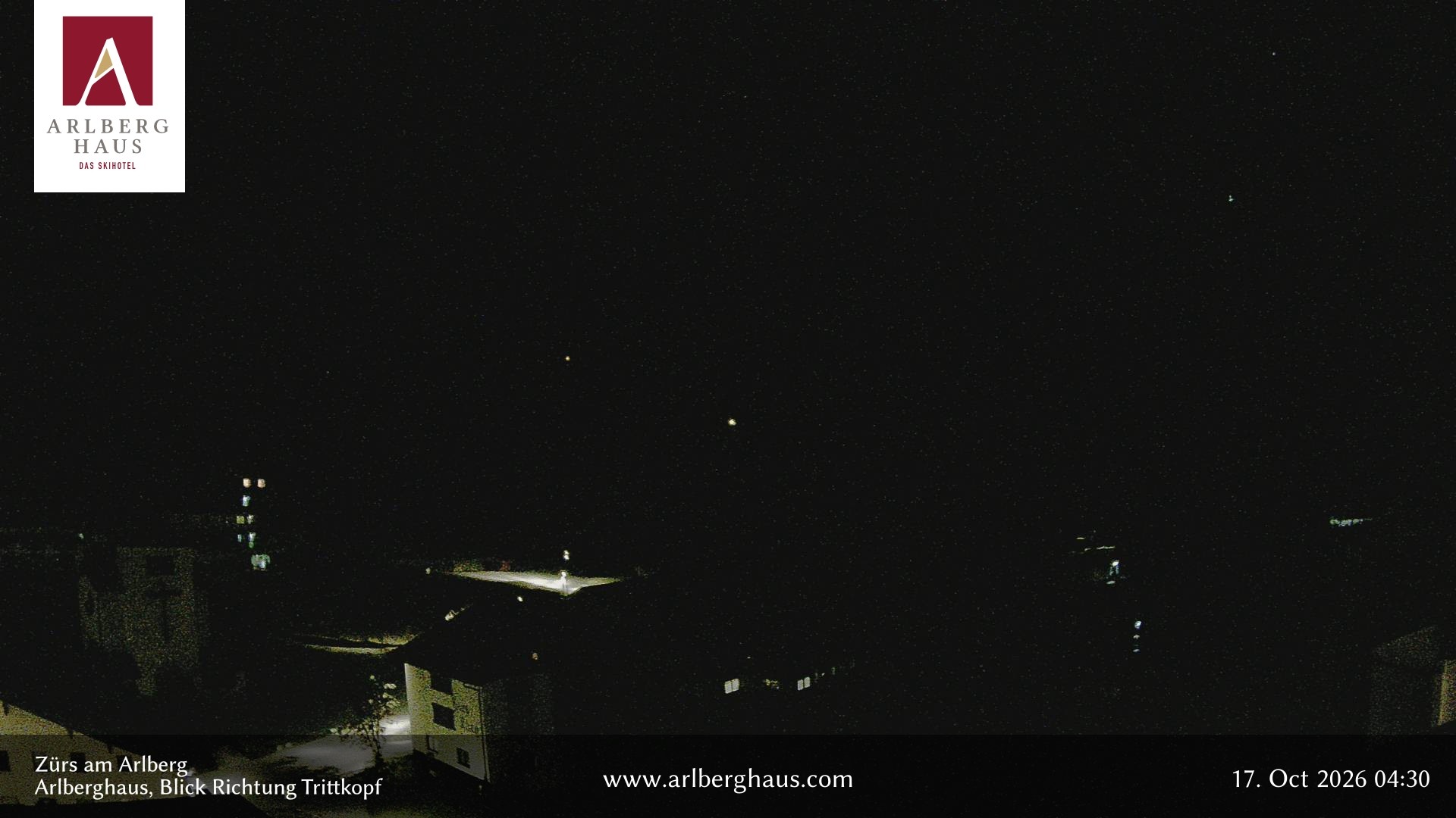 Archiv Foto Webcam Zürs: Hotel Arlberghaus