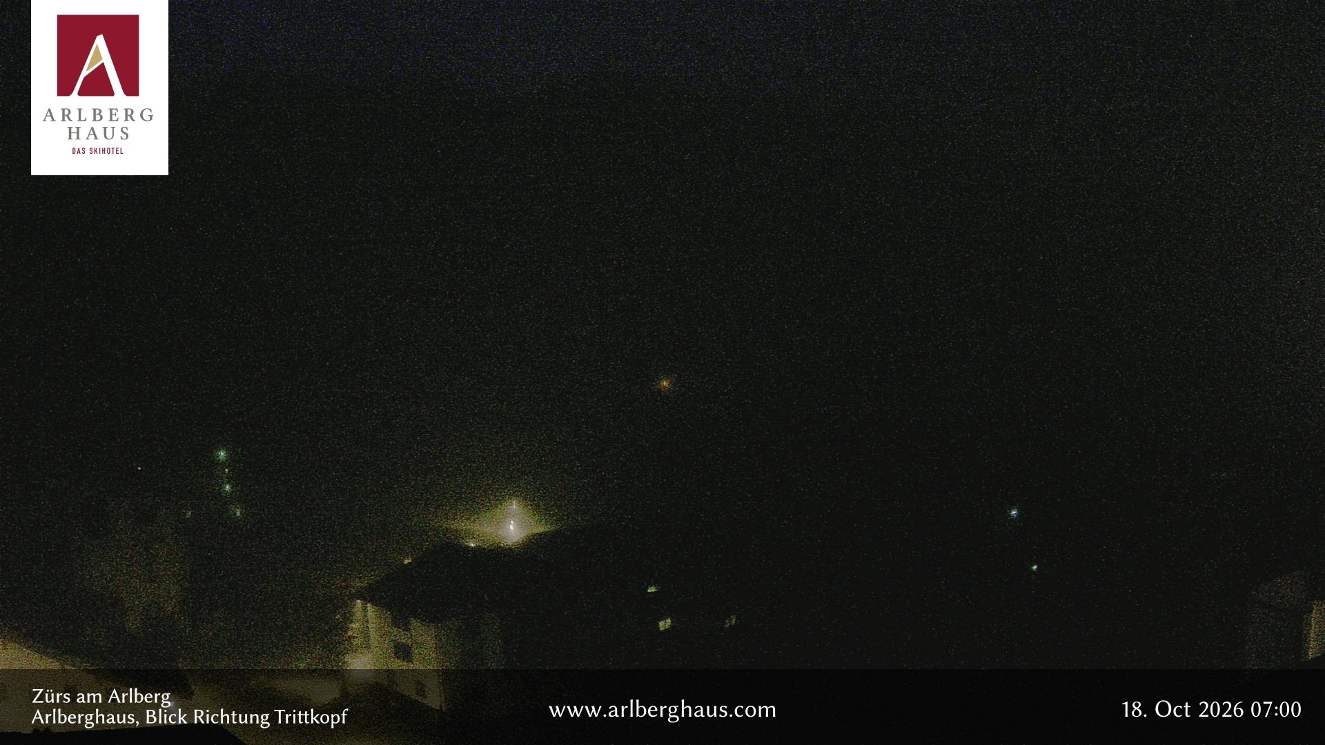 Archiv Foto Webcam Zürs: Hotel Arlberghaus