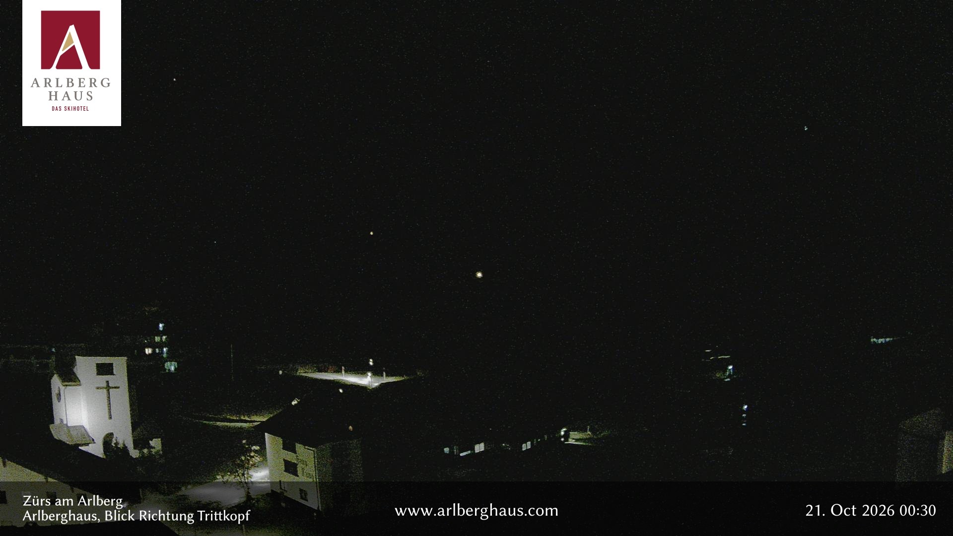 Archived image Webcam Arlberghaus at Zuers