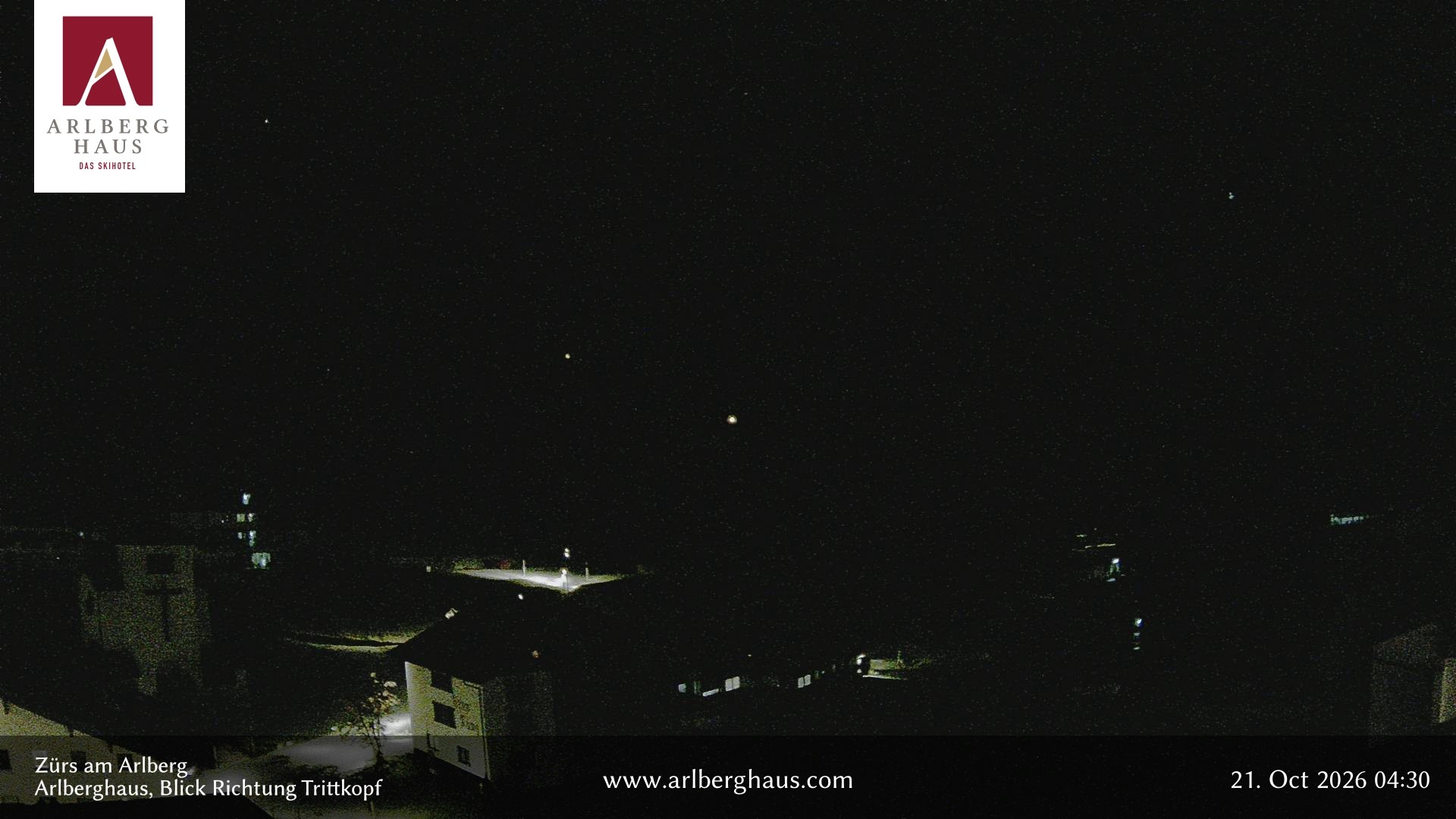 Archived image Webcam Arlberghaus at Zuers