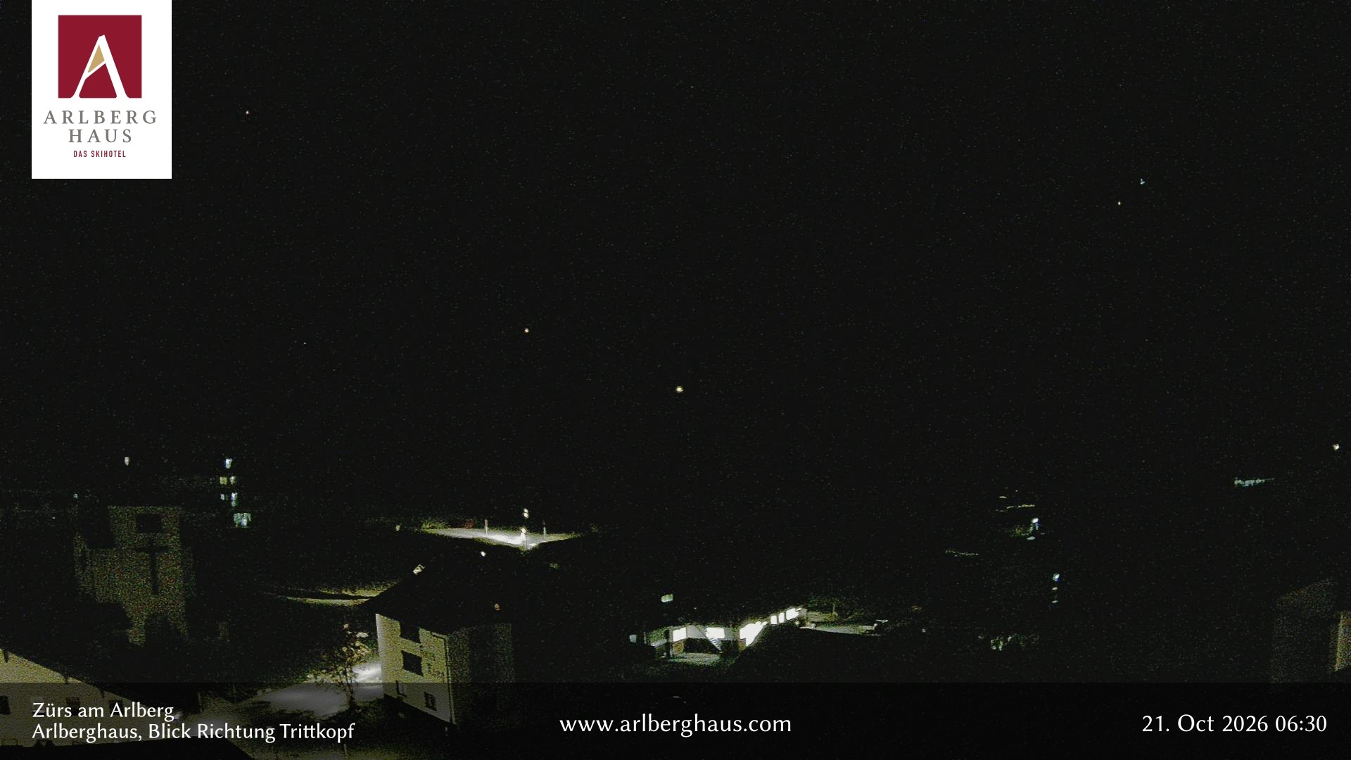 Archived image Webcam Arlberghaus at Zuers