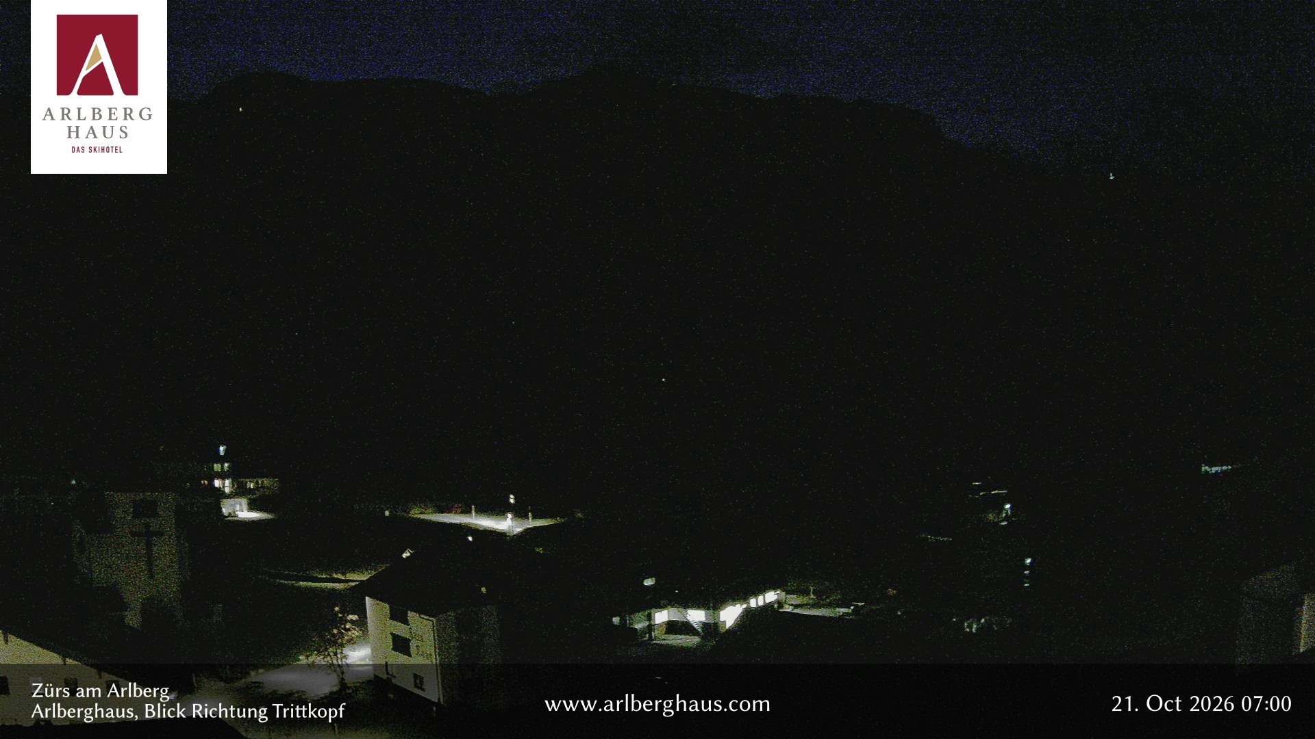 Archived image Webcam Arlberghaus at Zuers