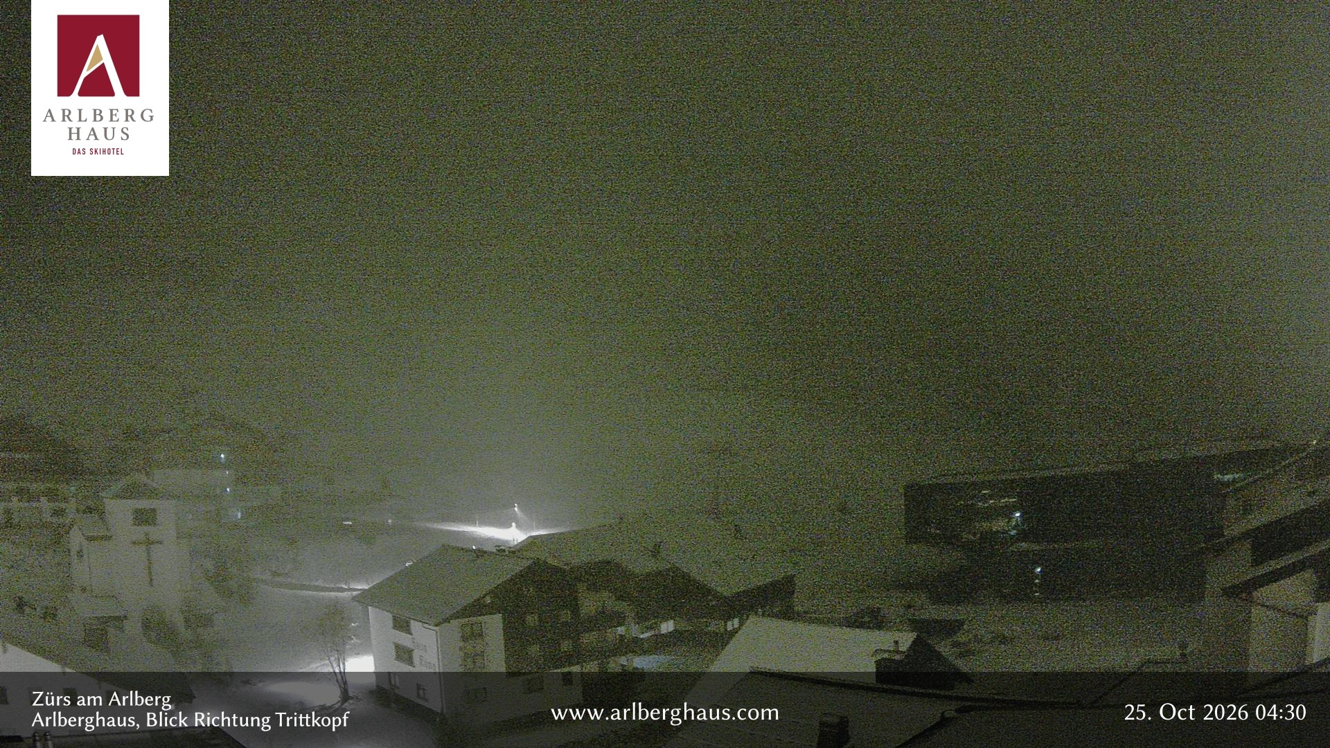 Archiv Foto Webcam Zürs: Hotel Arlberghaus