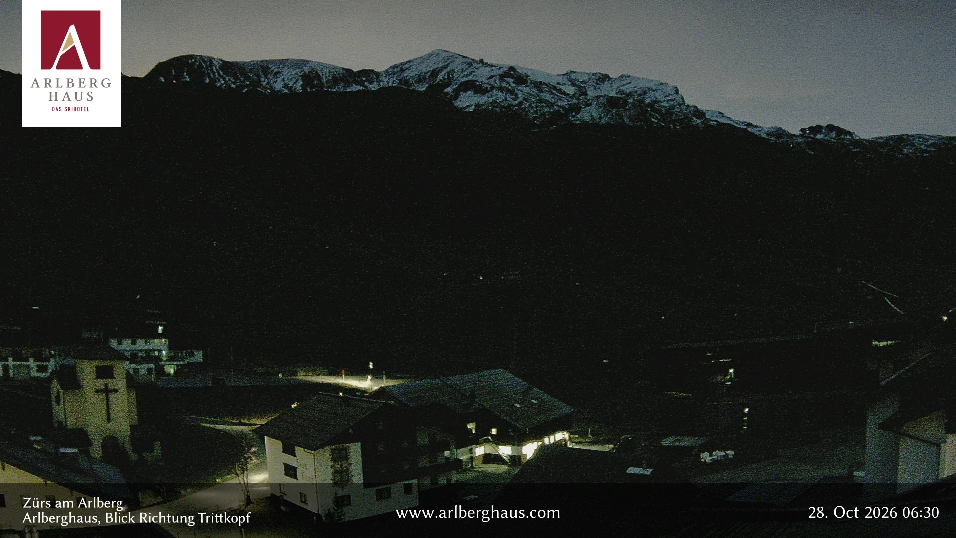 Archiv Foto Webcam Zürs: Hotel Arlberghaus