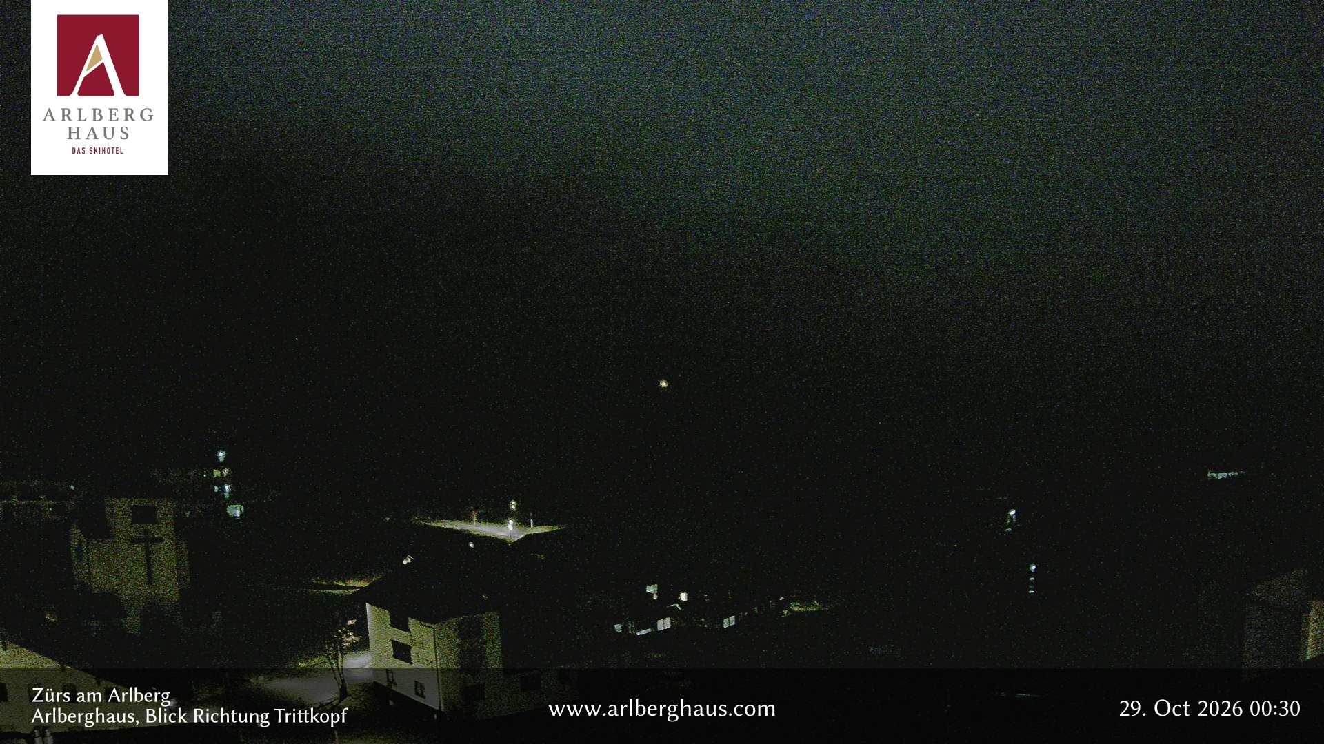 Archiv Foto Webcam Zürs: Hotel Arlberghaus