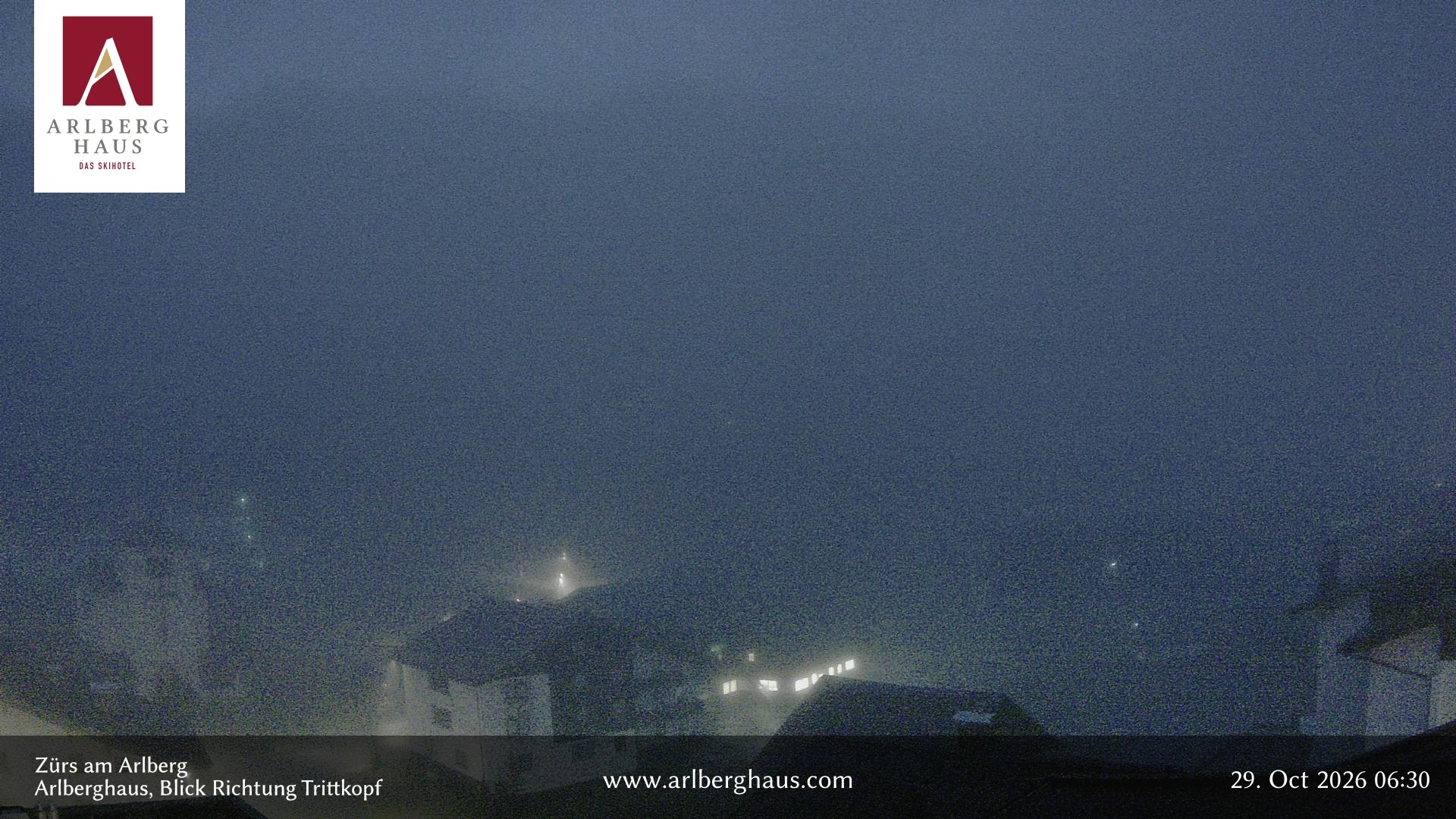 Archiv Foto Webcam Zürs: Hotel Arlberghaus