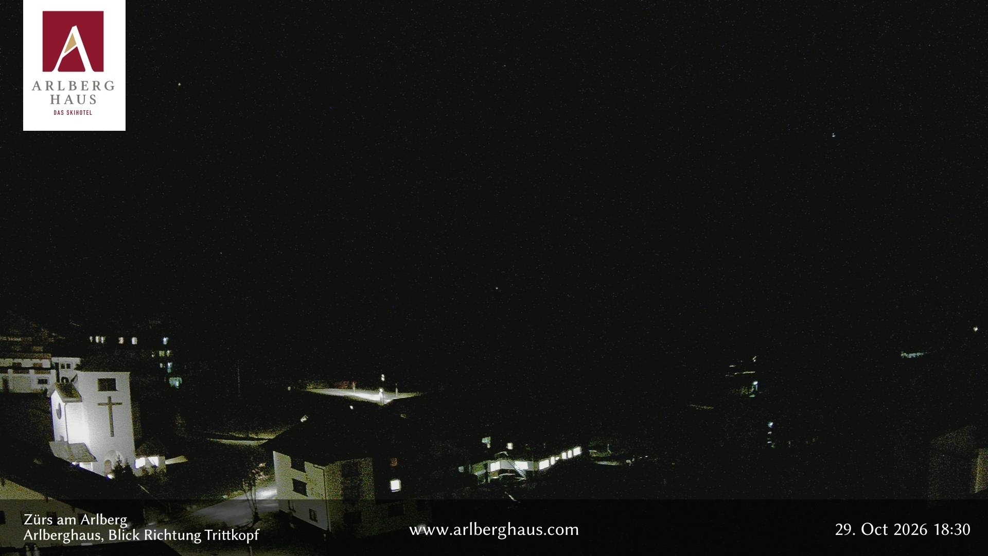 Archiv Foto Webcam Zürs: Hotel Arlberghaus