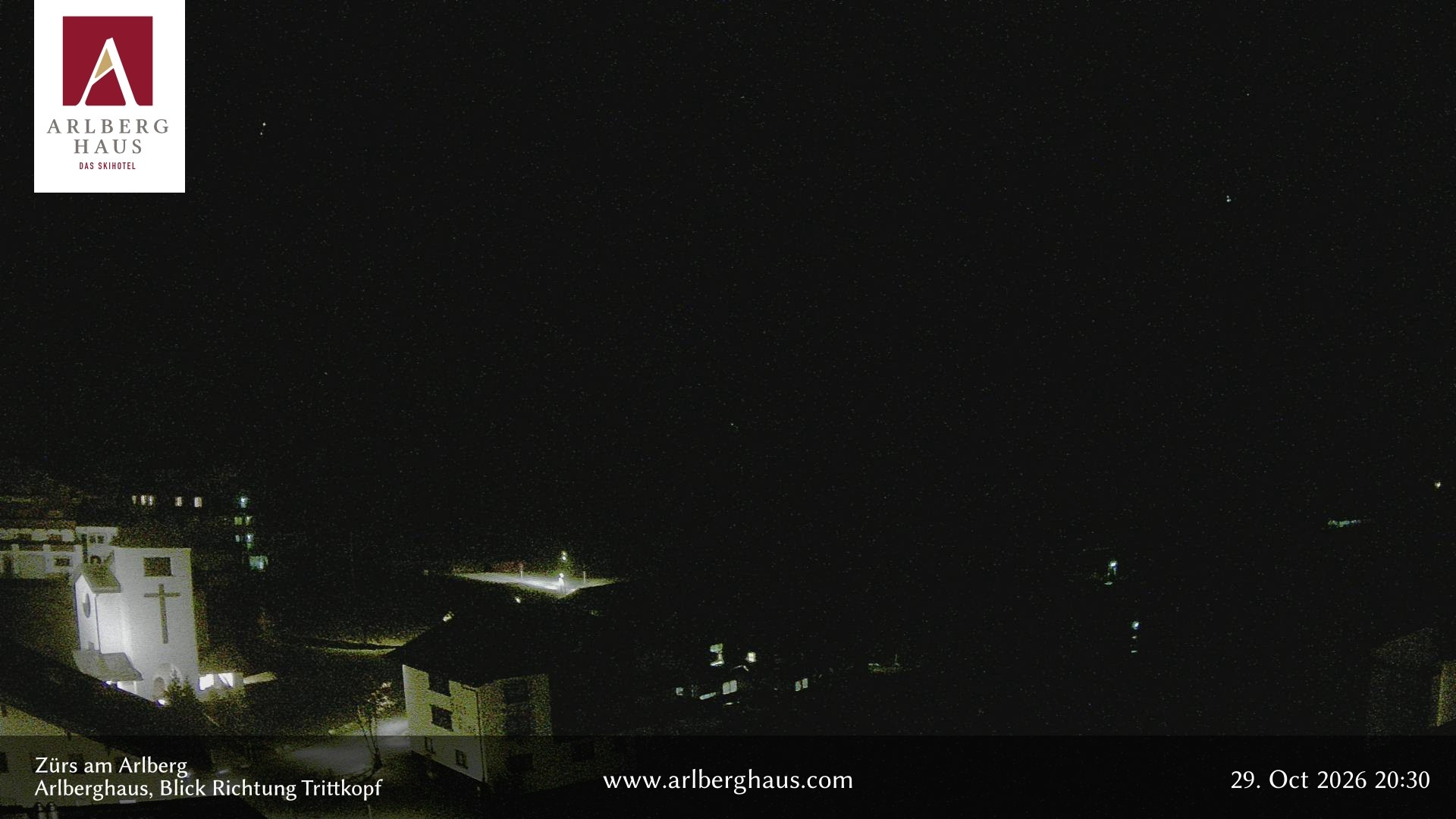 Archiv Foto Webcam Zürs: Hotel Arlberghaus