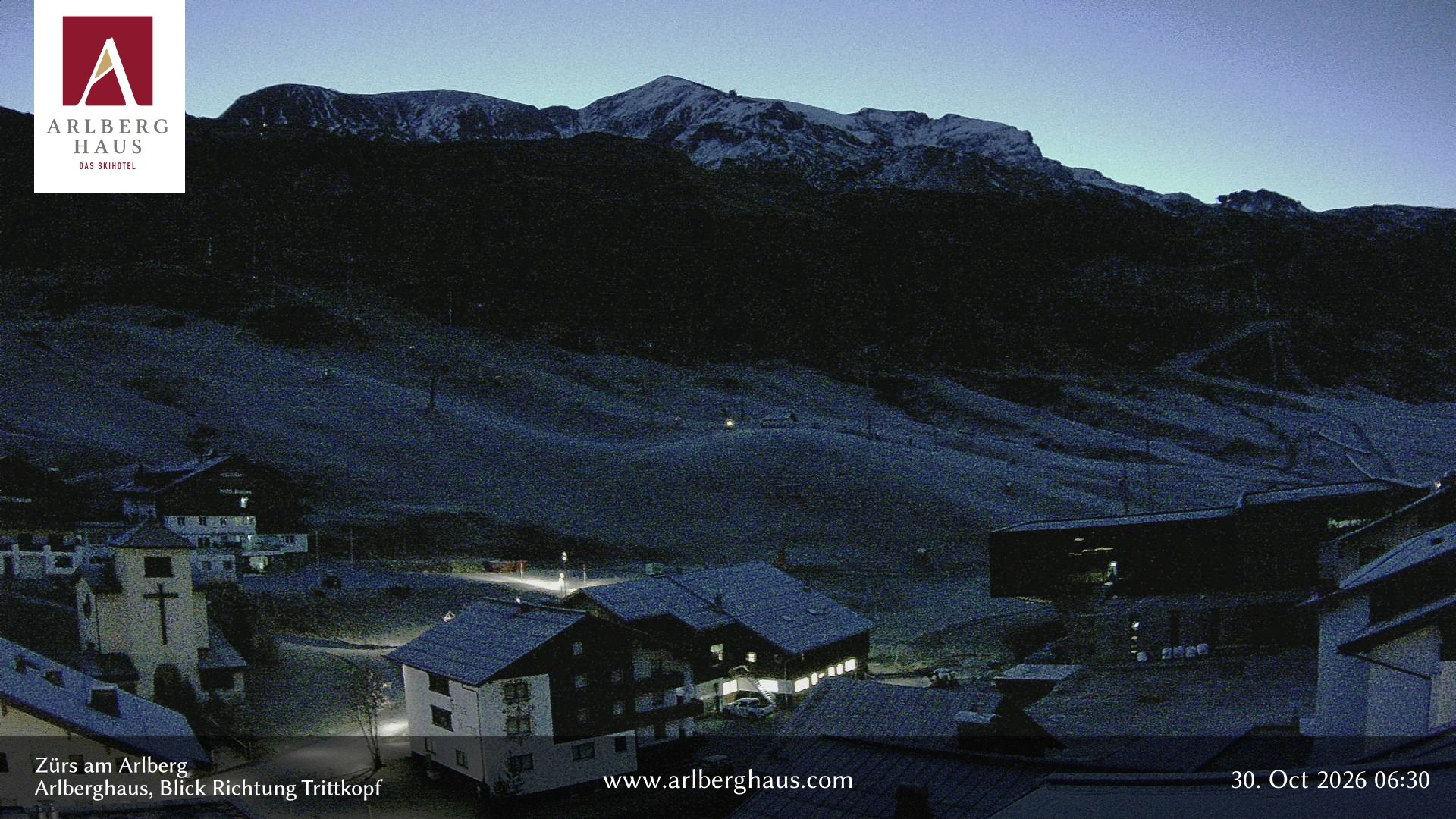 Archiv Foto Webcam Zürs: Hotel Arlberghaus