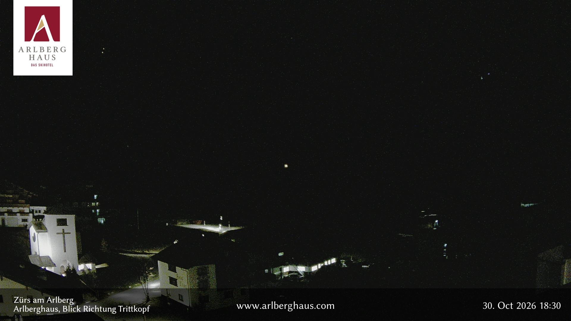 Archived image Webcam Arlberghaus at Zuers