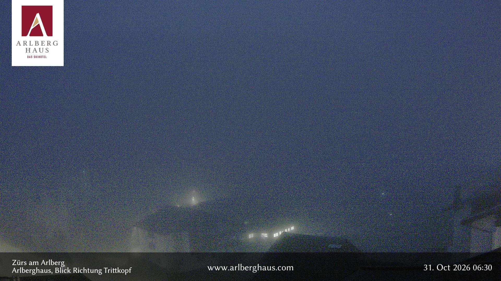 Archiv Foto Webcam Zürs: Hotel Arlberghaus