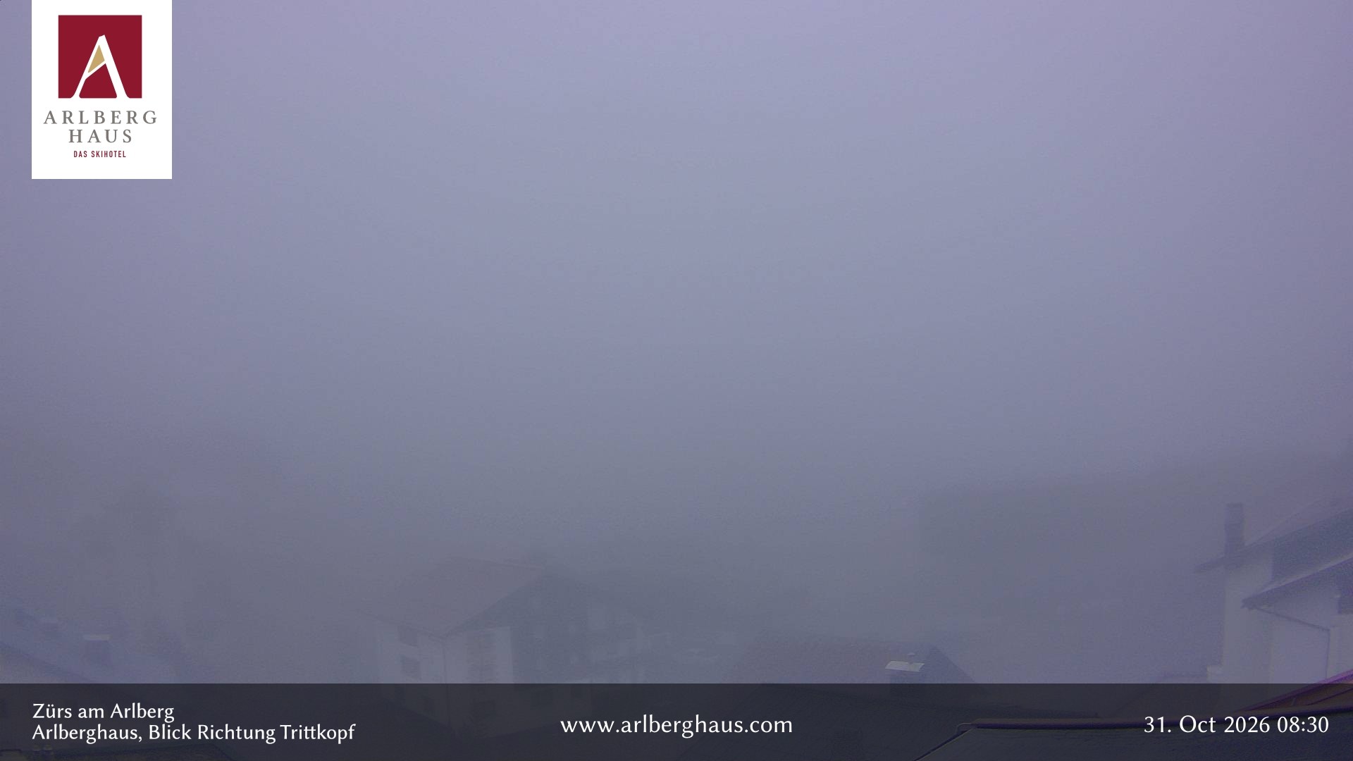 Archiv Foto Webcam Zürs: Hotel Arlberghaus