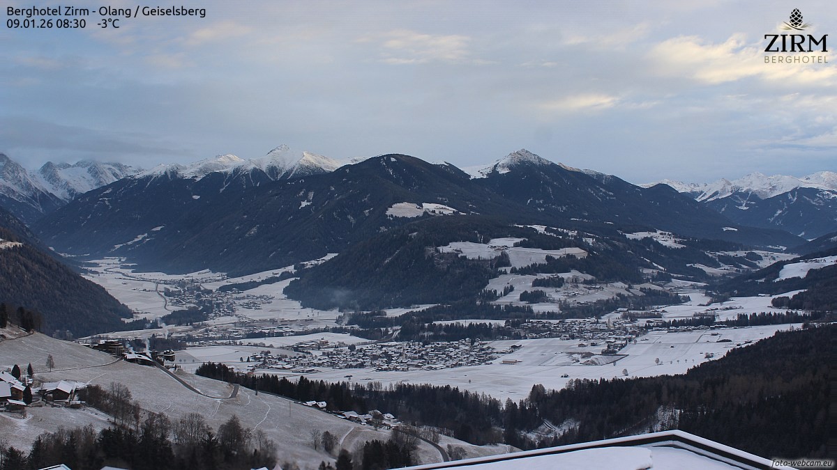 Archiv Foto Webcam Berghotel Zirm am Kronplatz