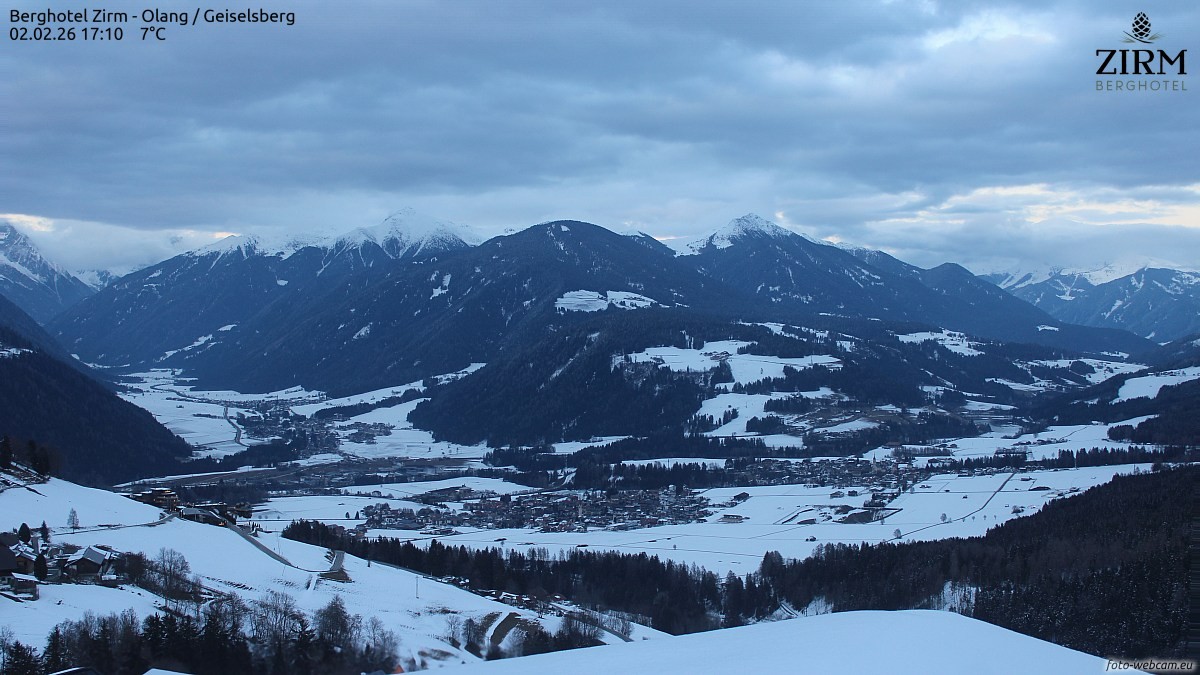Archiv Foto Webcam Berghotel Zirm am Kronplatz