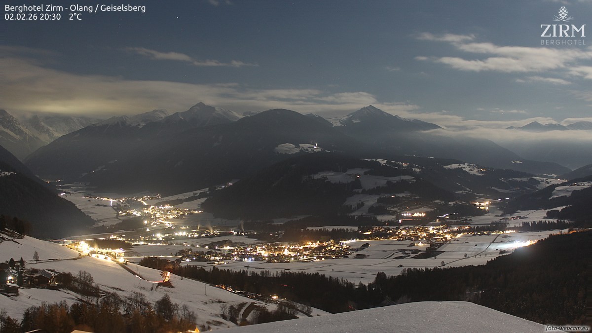 Archiv Foto Webcam Berghotel Zirm am Kronplatz