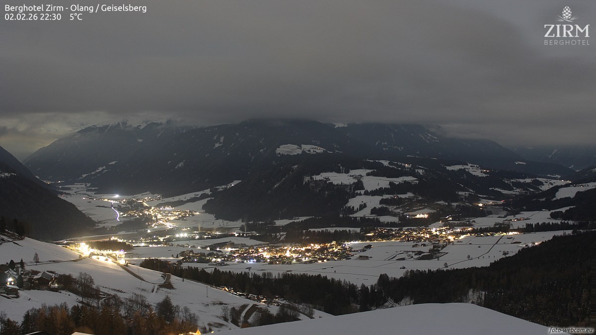 Archiv Foto Webcam Berghotel Zirm am Kronplatz