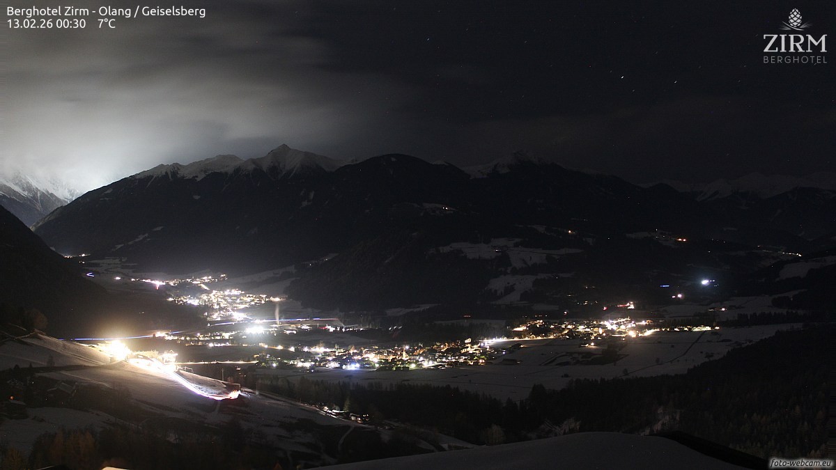 Archiv Foto Webcam Berghotel Zirm am Kronplatz