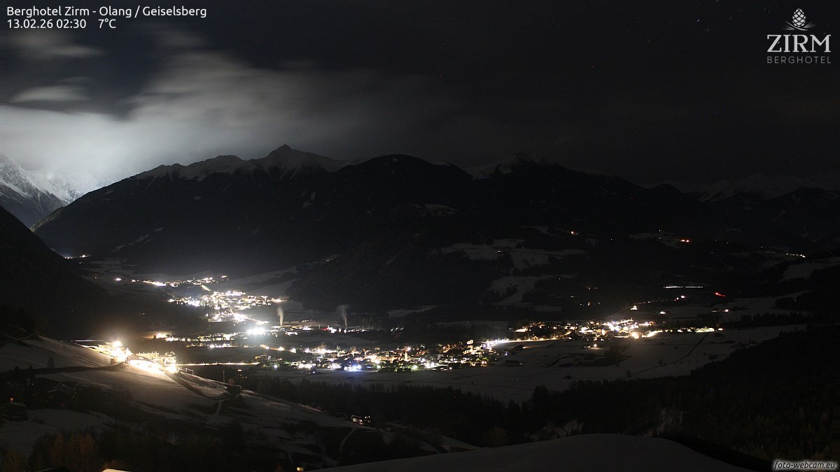 Archiv Foto Webcam Berghotel Zirm am Kronplatz