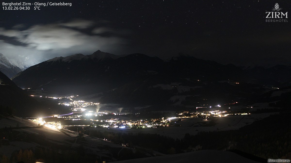 Archiv Foto Webcam Berghotel Zirm am Kronplatz